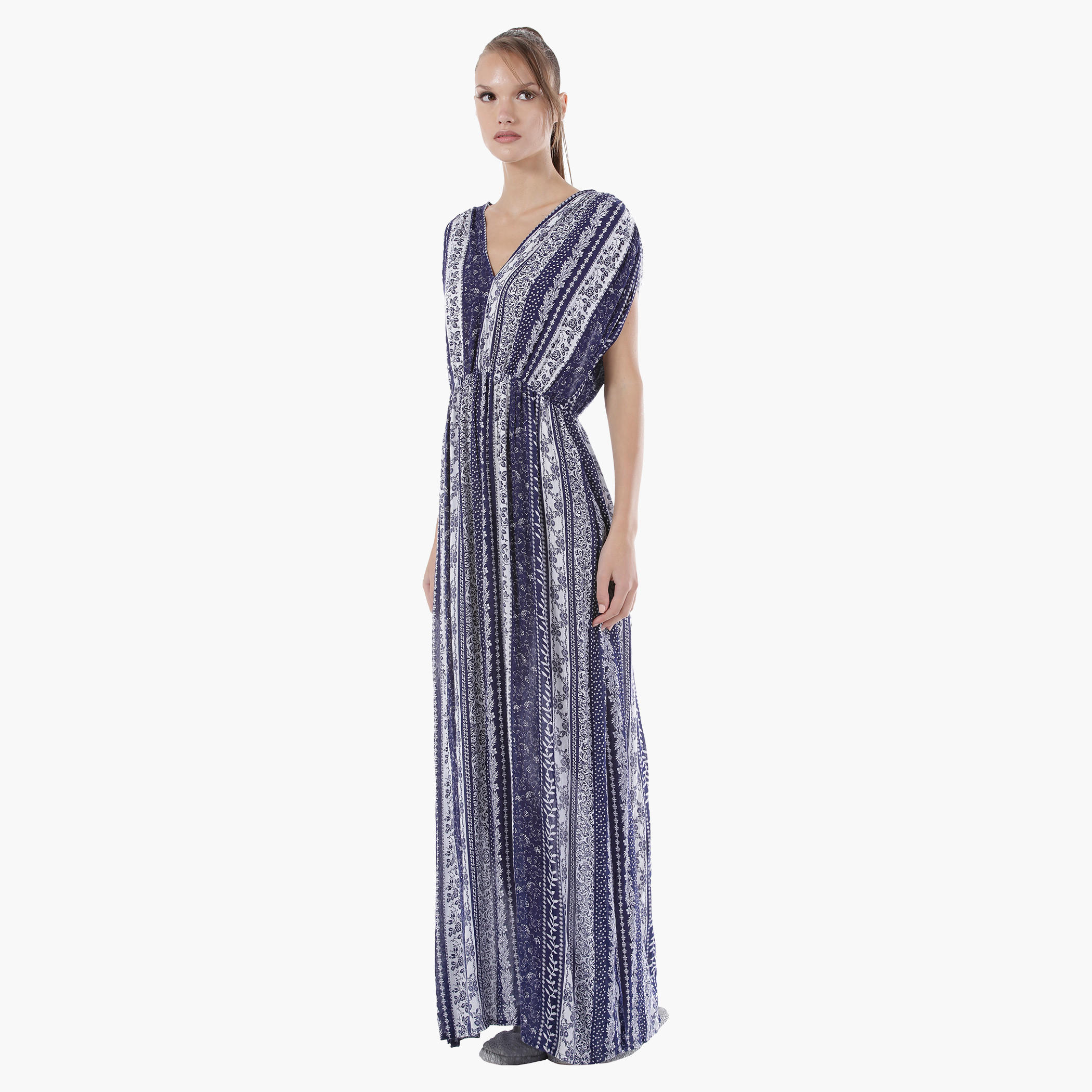 Printed Cotton Nightdress-women-clothing-nightwear-nighties-image-2