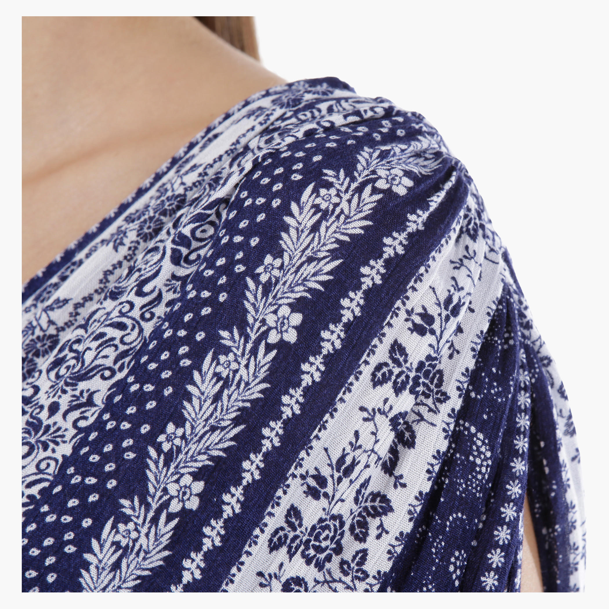 Printed Cotton Nightdress-women-clothing-nightwear-nighties-image-1