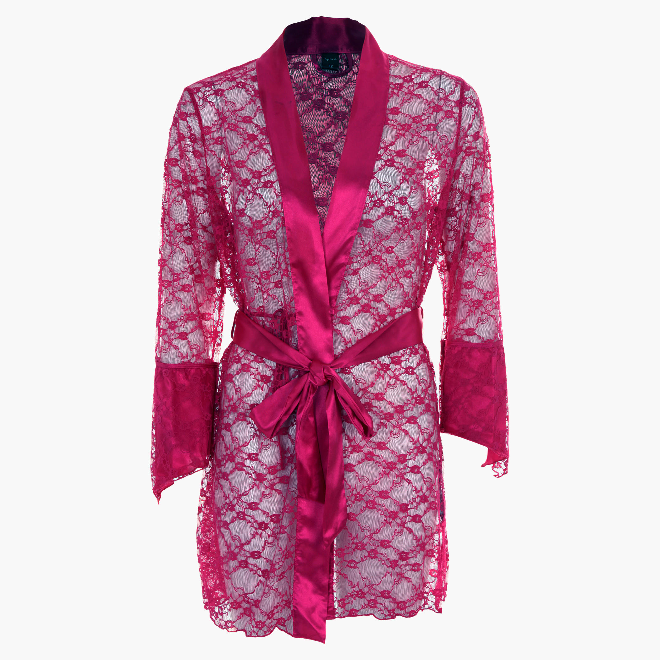 Lace Short Robe-women-clothing-nightwear-robes-image-1