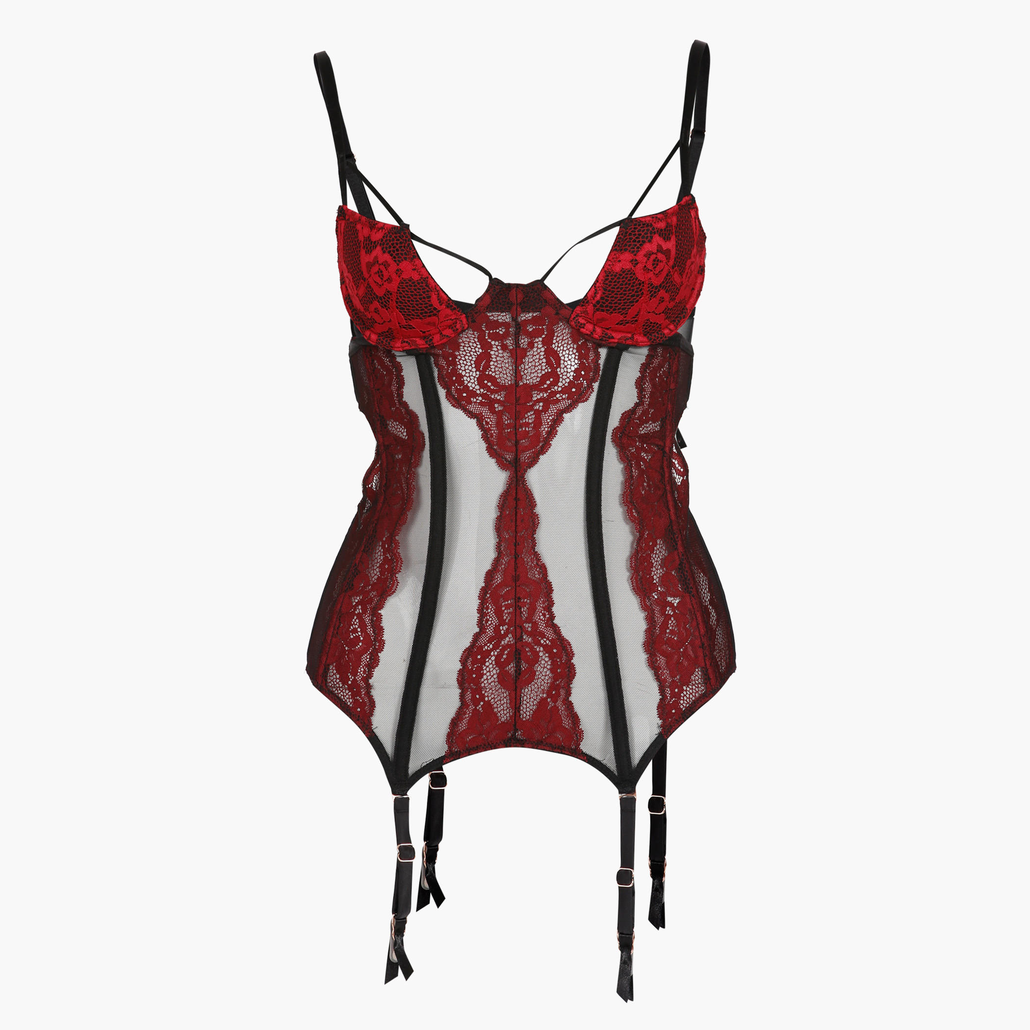 Mesh and Lace Corset-women-clothing-lingerie-corsets-image-3