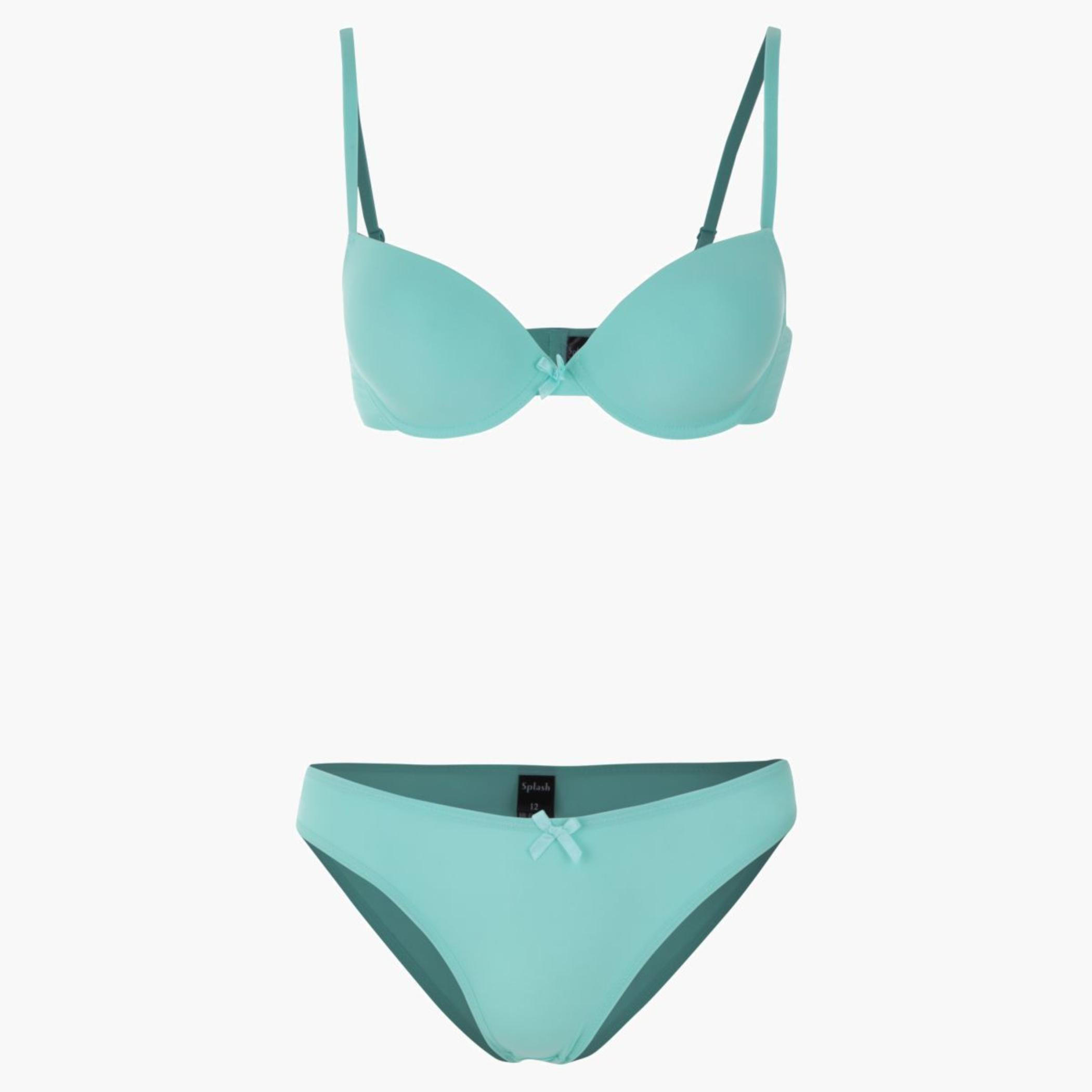 Solid Colour Bra and Panty Set-women-clothing-lingerie-lingeriesets-image-3