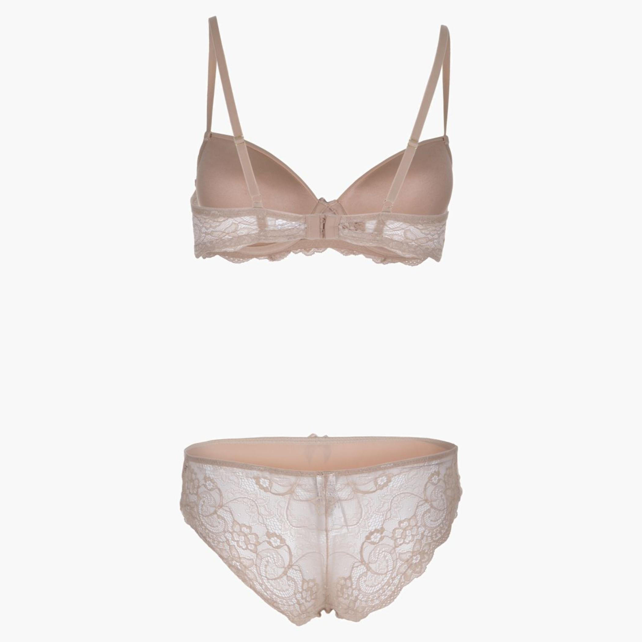 Solid Colour Bra and Panty Set-women-clothing-lingerie-lingeriesets-image-2