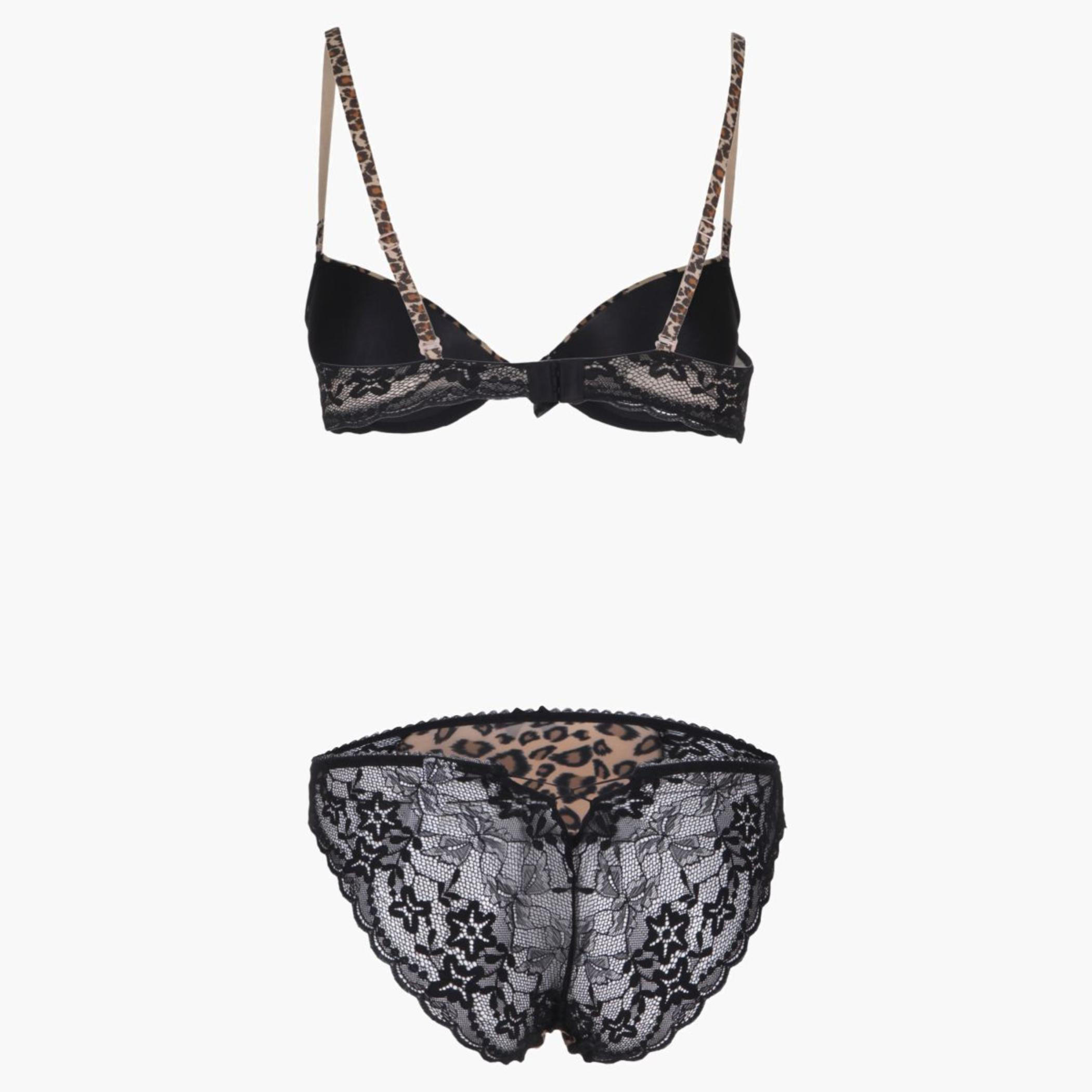 Leopard Print Bra and Panty Set-women-clothing-lingerie-lingeriesets-image-2