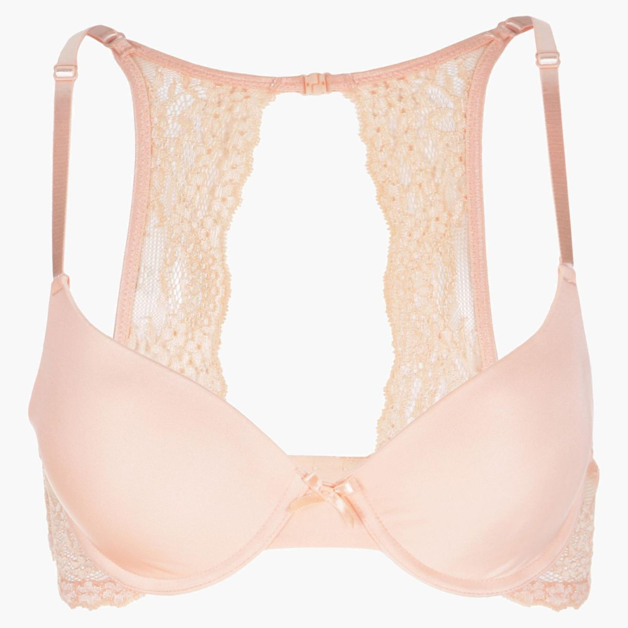 Solid Colour Lace Bra-women-clothing-lingerie-bras-image-1