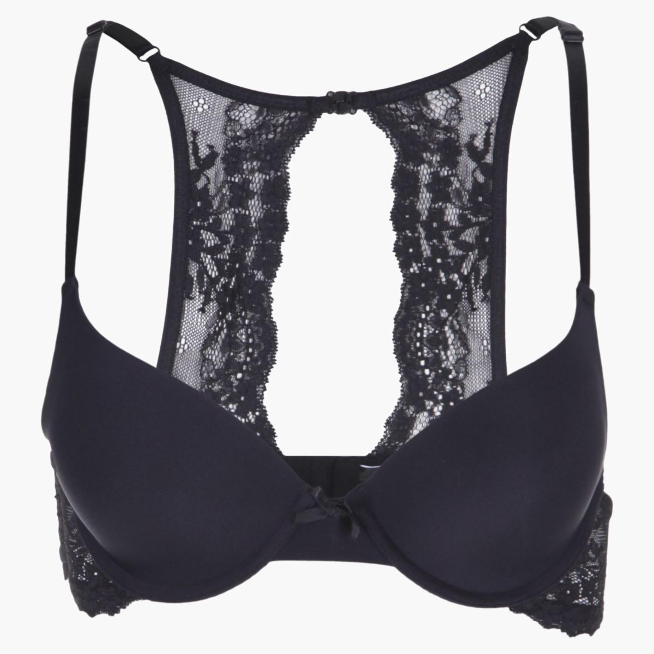 Solid Colour Lace Bra-women-clothing-lingerie-bras-image-4