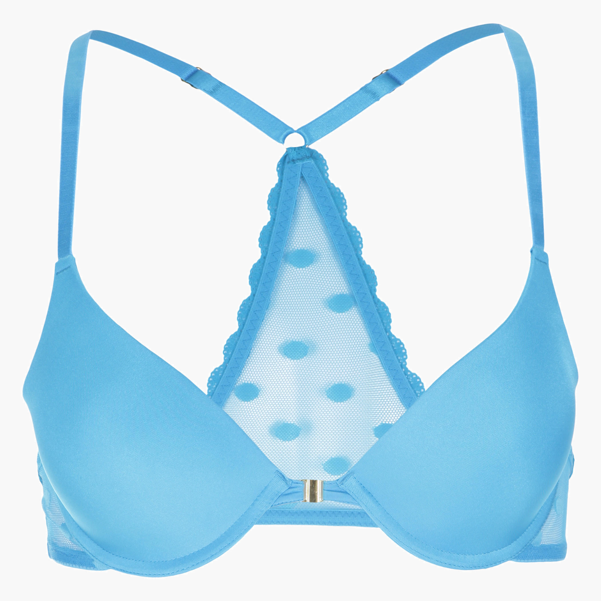 Solid Colour Lace Bra-women-clothing-lingerie-bras-image-1