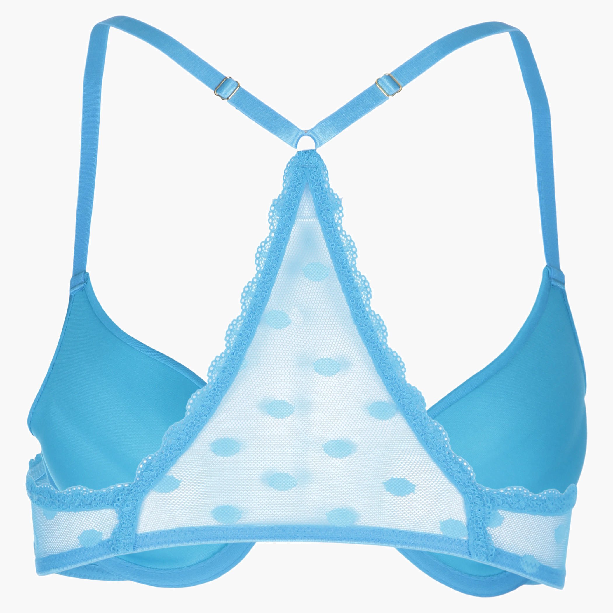 Solid Colour Lace Bra-women-clothing-lingerie-bras-image-2