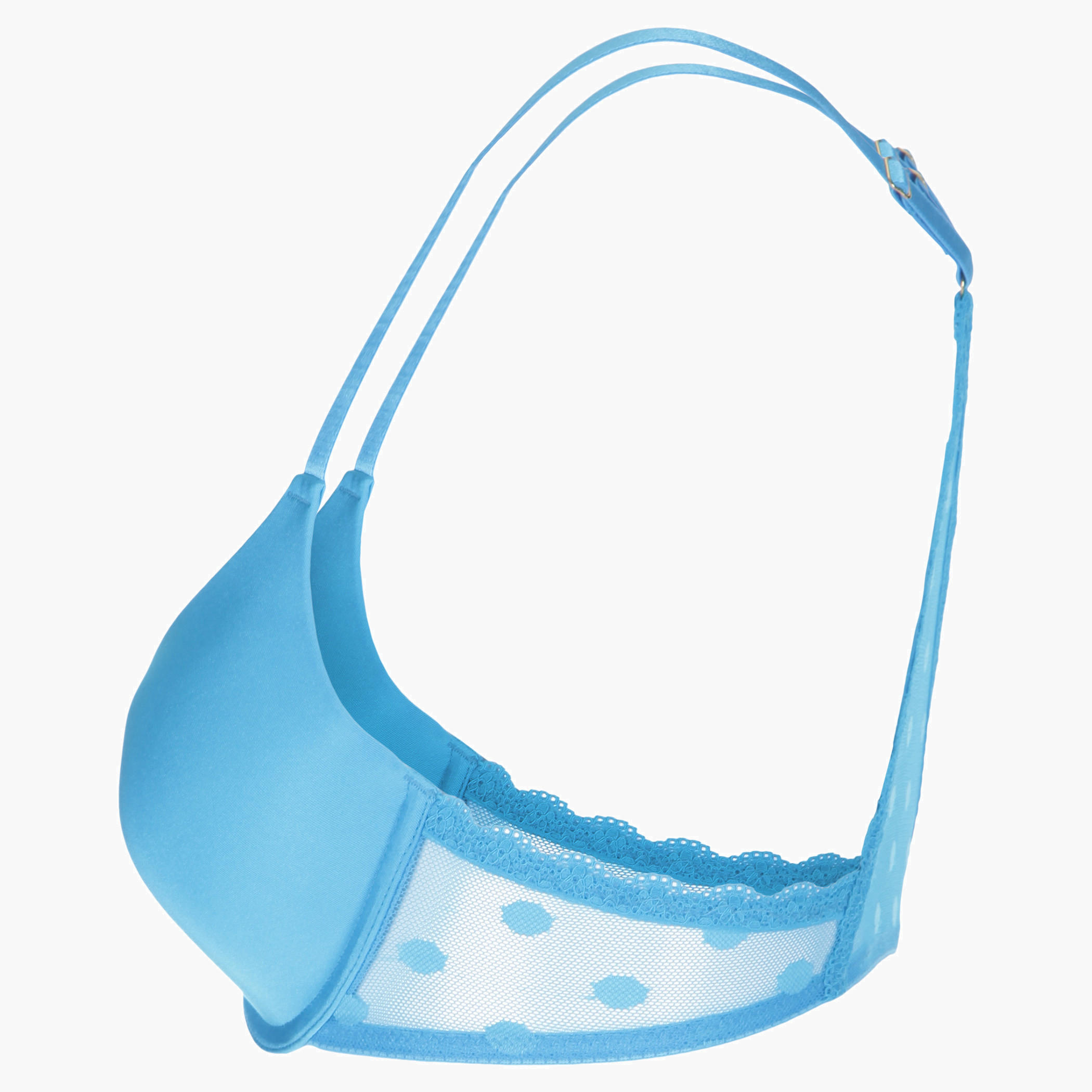 Solid Colour Lace Bra-women-clothing-lingerie-bras-image-3