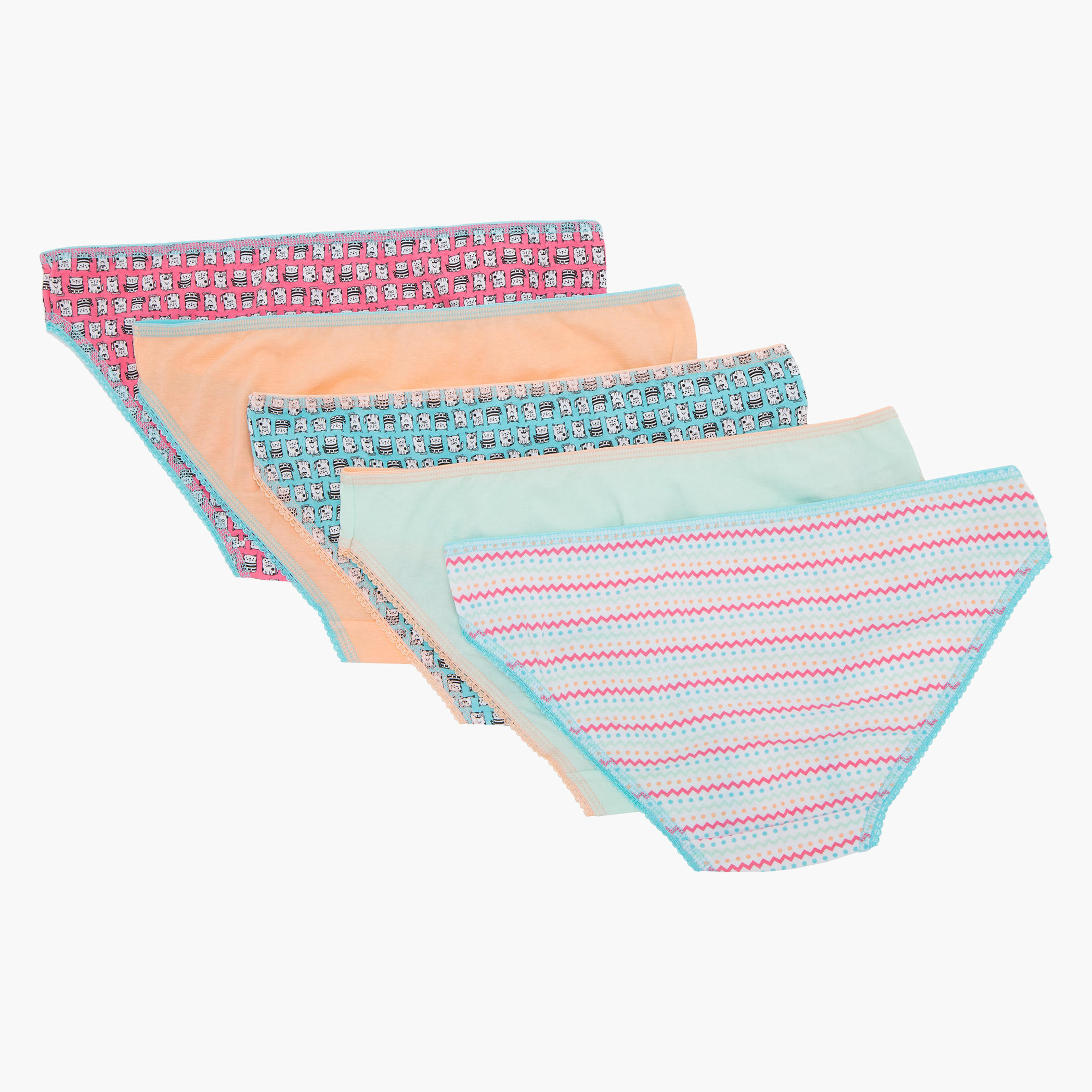 Printed Bikini Panty - Set of 5-women-clothing-lingerie-panties-image-2