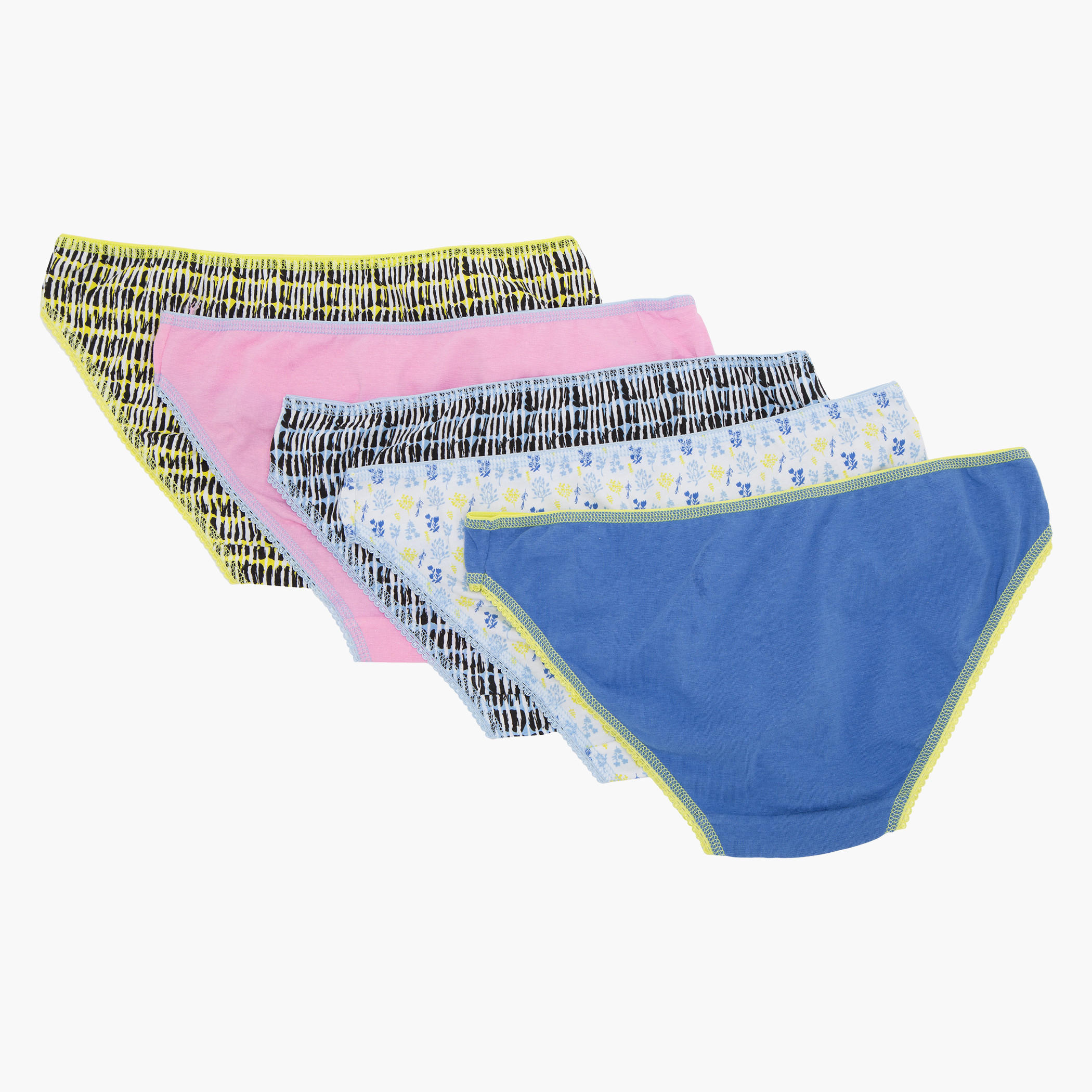 Printed Bikini Panty - Set of 5-women-clothing-lingerie-panties-image-2