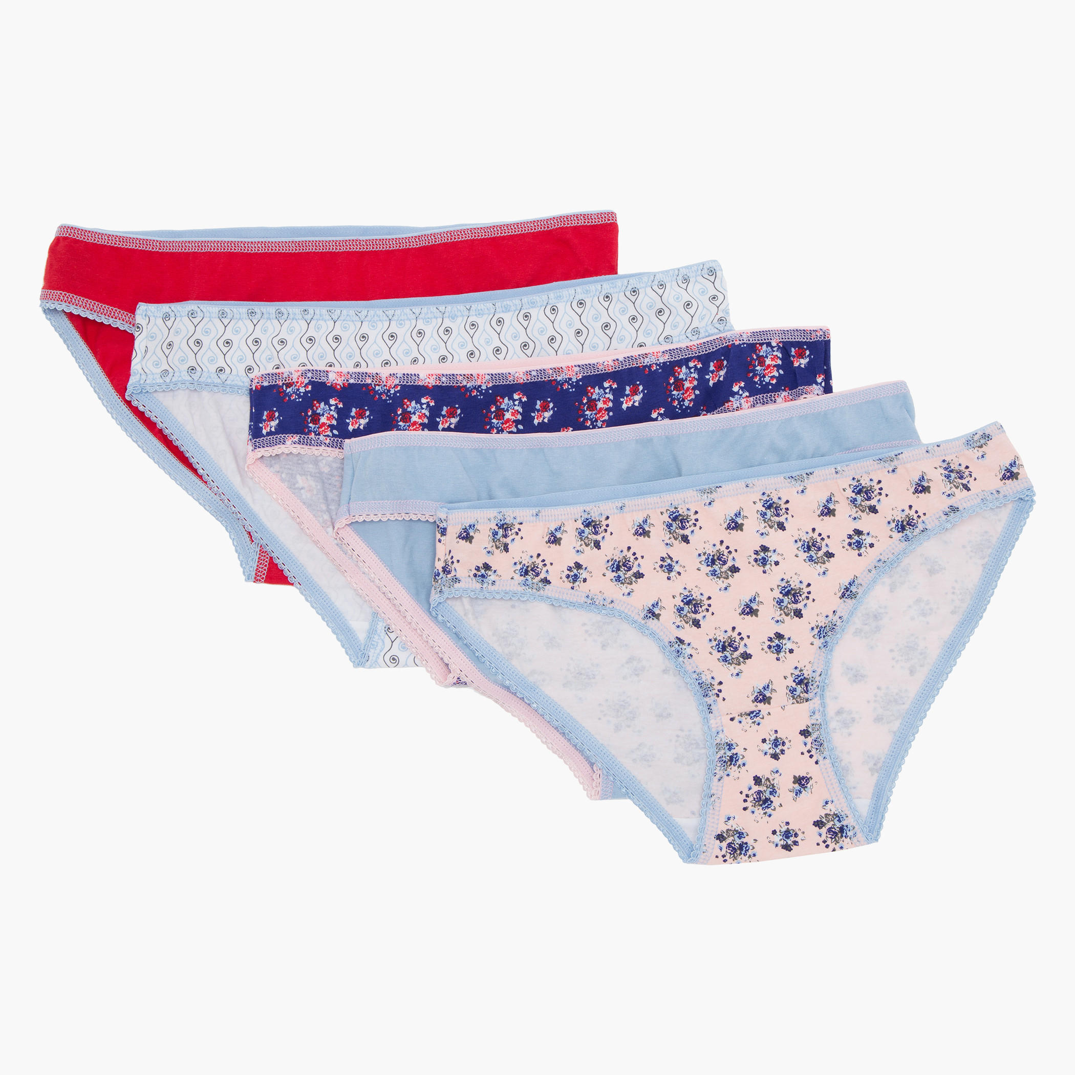 Printed Bikini Panty - Set of 5-women-clothing-lingerie-panties-image-1