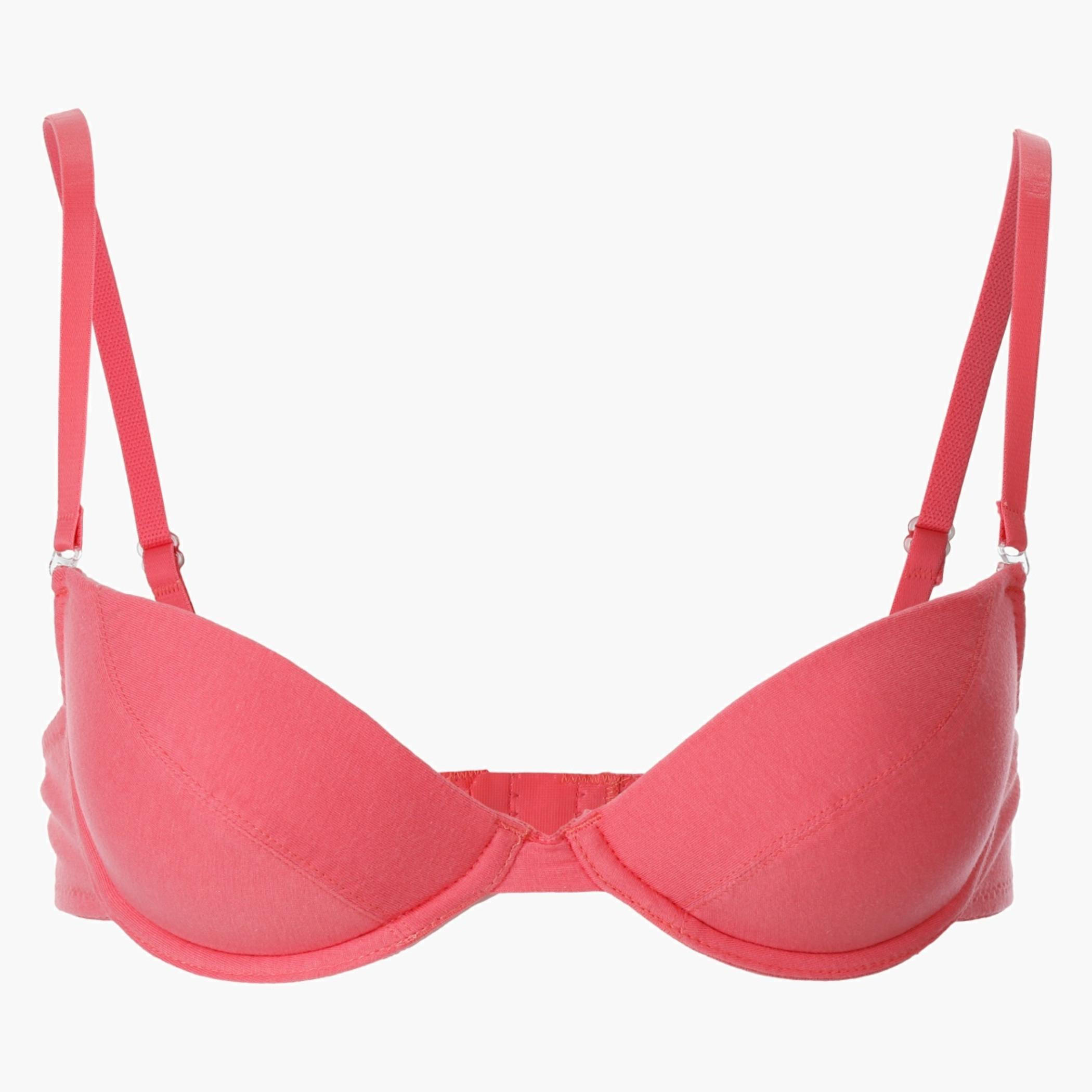 Solid and Printed Padded Bra - Set of 2-women-clothing-lingerie-bras-image-4