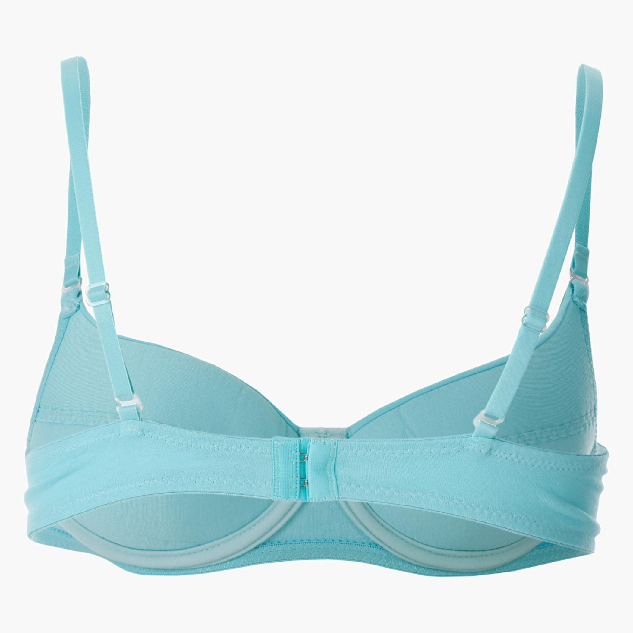 Solid and Printed Padded Bra - Set of 2-women-clothing-lingerie-bras-image-3
