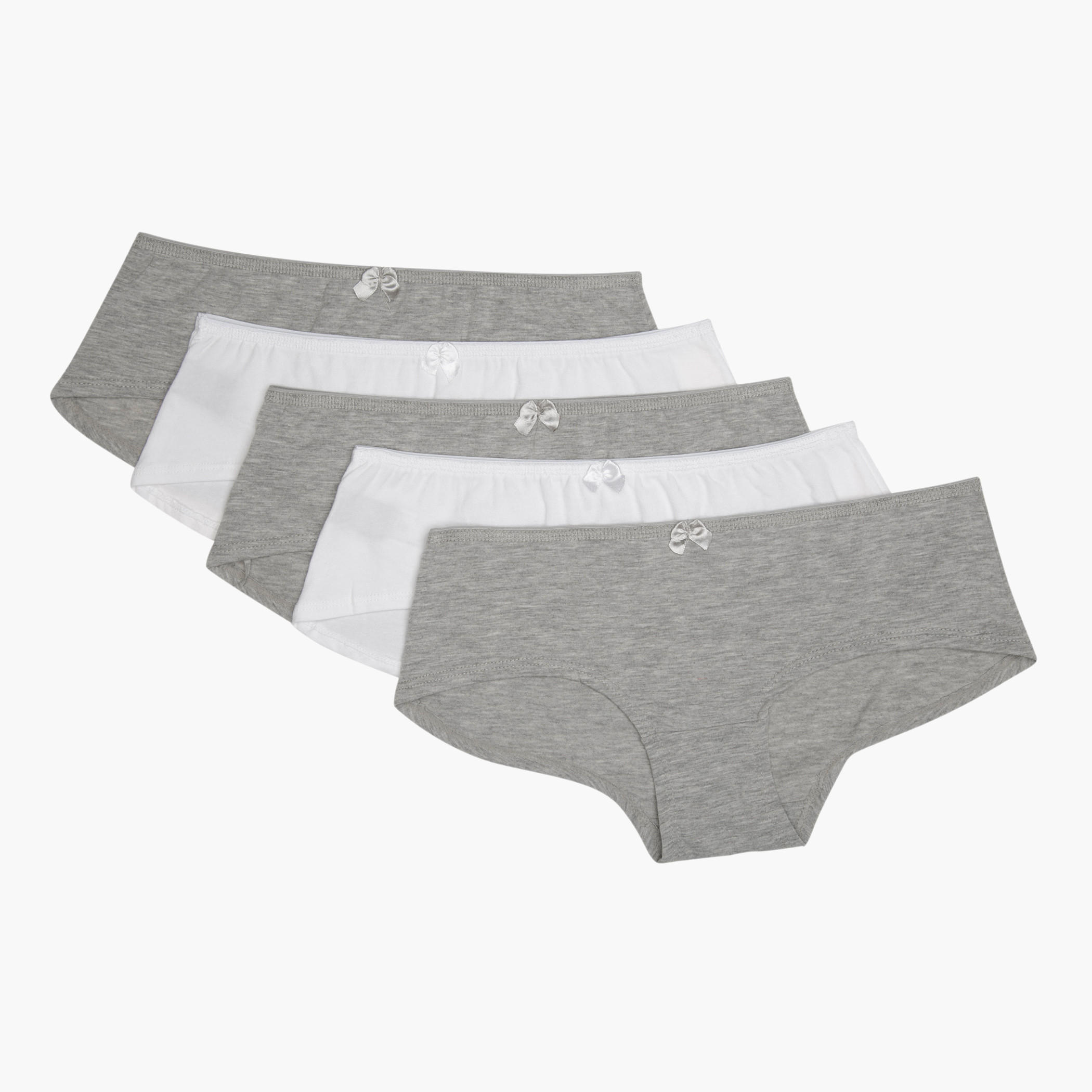 Solid Colour Brief - Set of 5-women-clothing-lingerie-panties-image-1