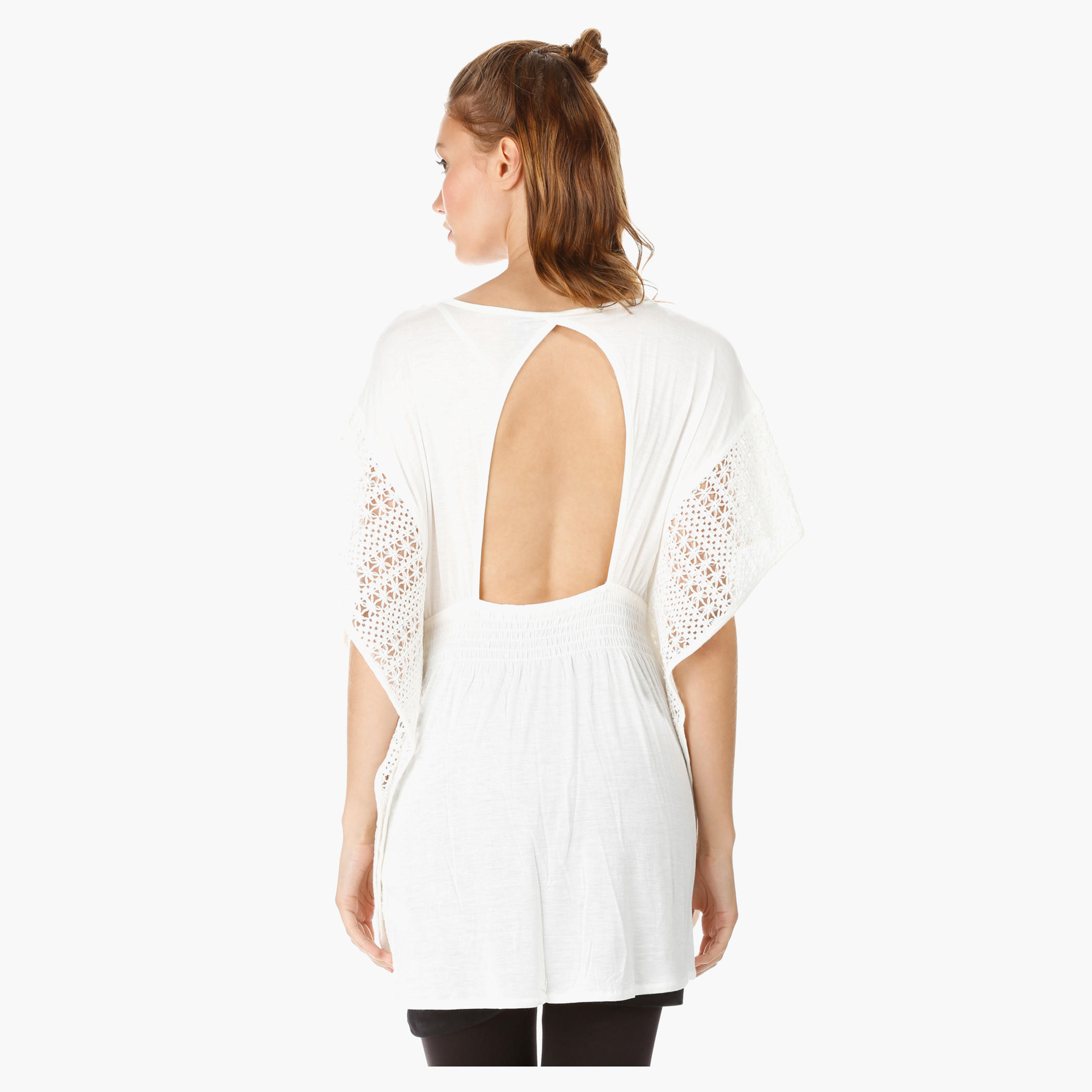 Solid Colour Top-women-clothing-shirtsandblouses-blouses-image-2
