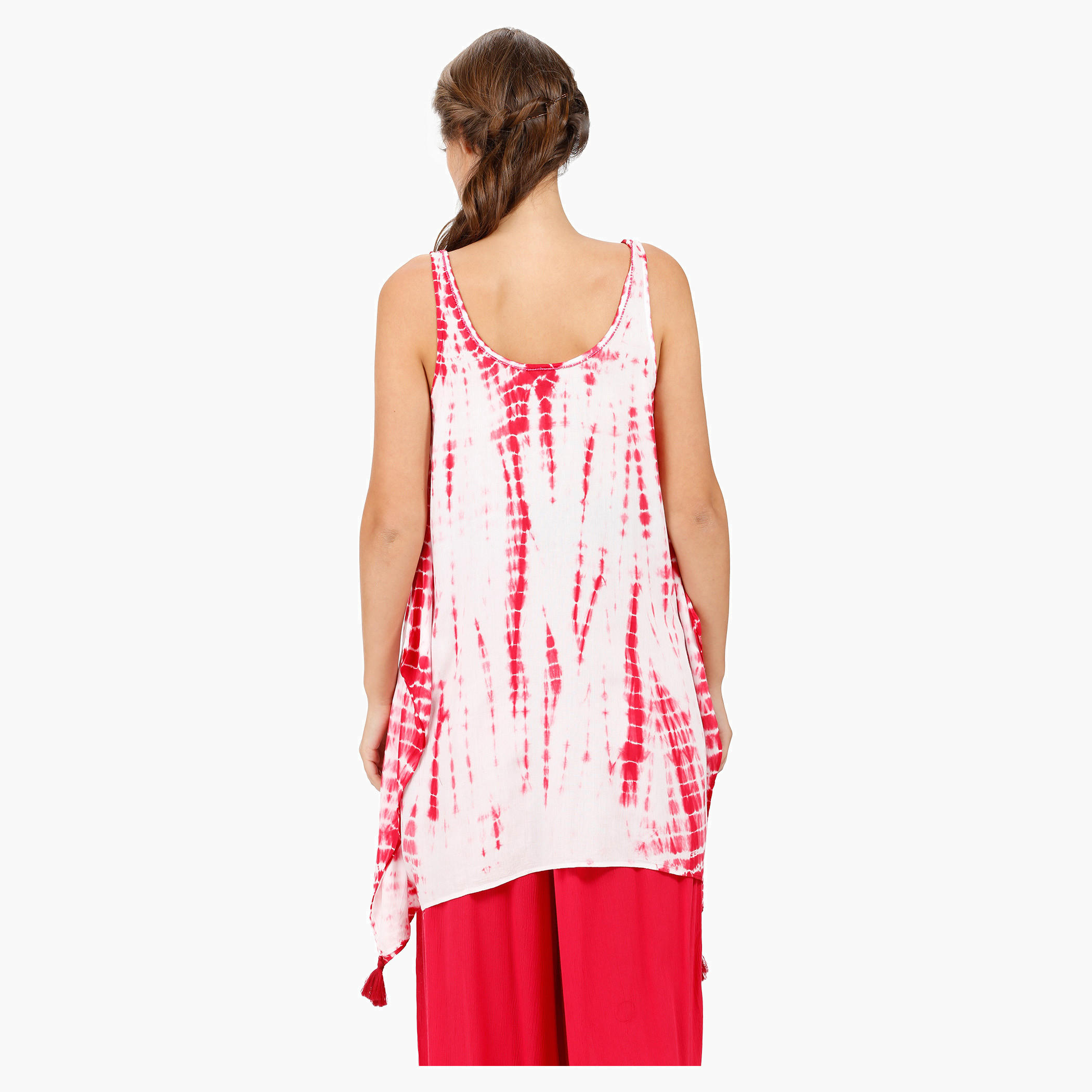 Sleeveless Round Neck Rayon Top-women-clothing-shirtsandblouses-blouses-image-2
