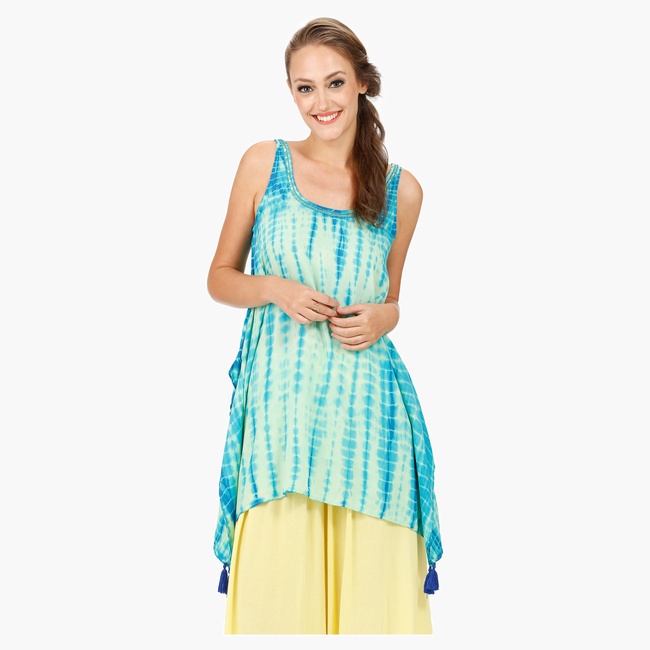 Sleeveless Round Neck Rayon Top-women-clothing-shirtsandblouses-blouses-image-6