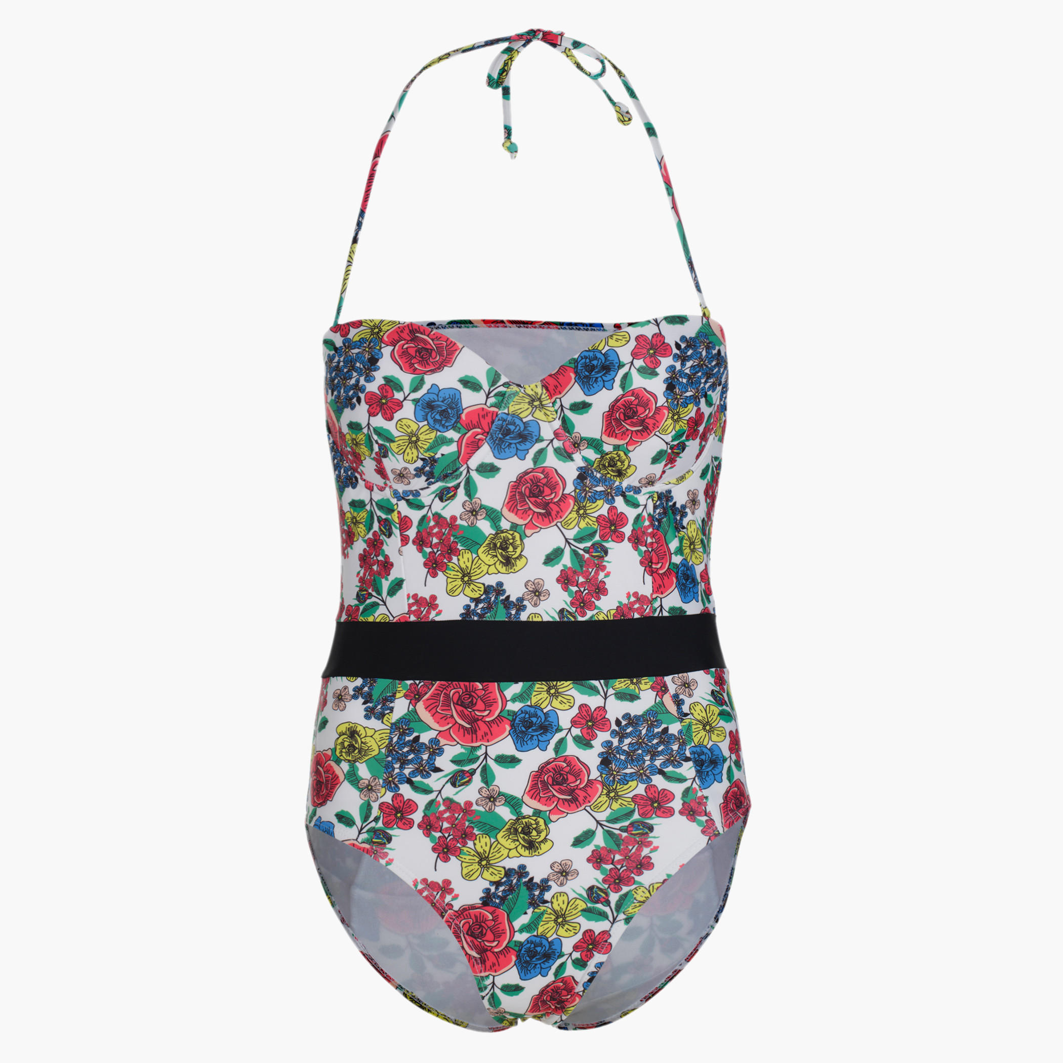 Printed Monokini with Tie-up Strings-women-clothing-swimandbeach-swimsuits-image-2