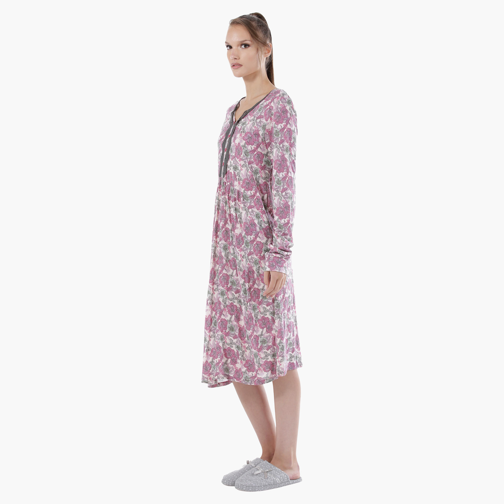 Floral Nightdress-women-clothing-nightwear-nighties-image-3