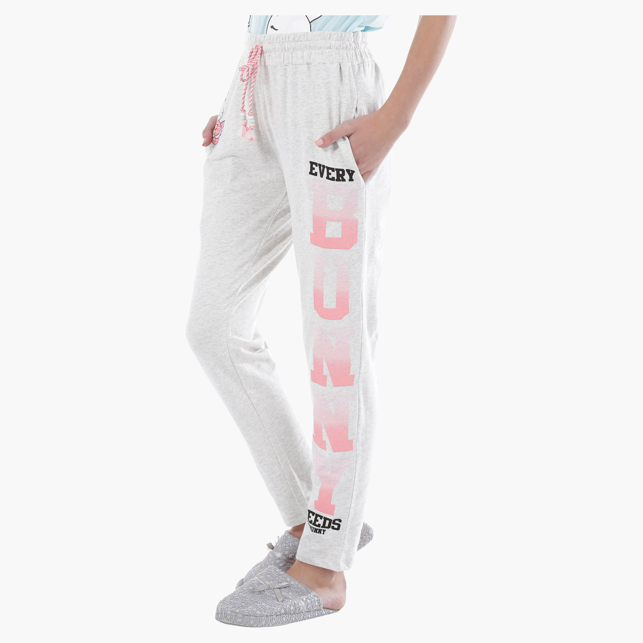 Printed Pajama Bottoms-women-clothing-nightwear-pyjamas-bottoms-image-3