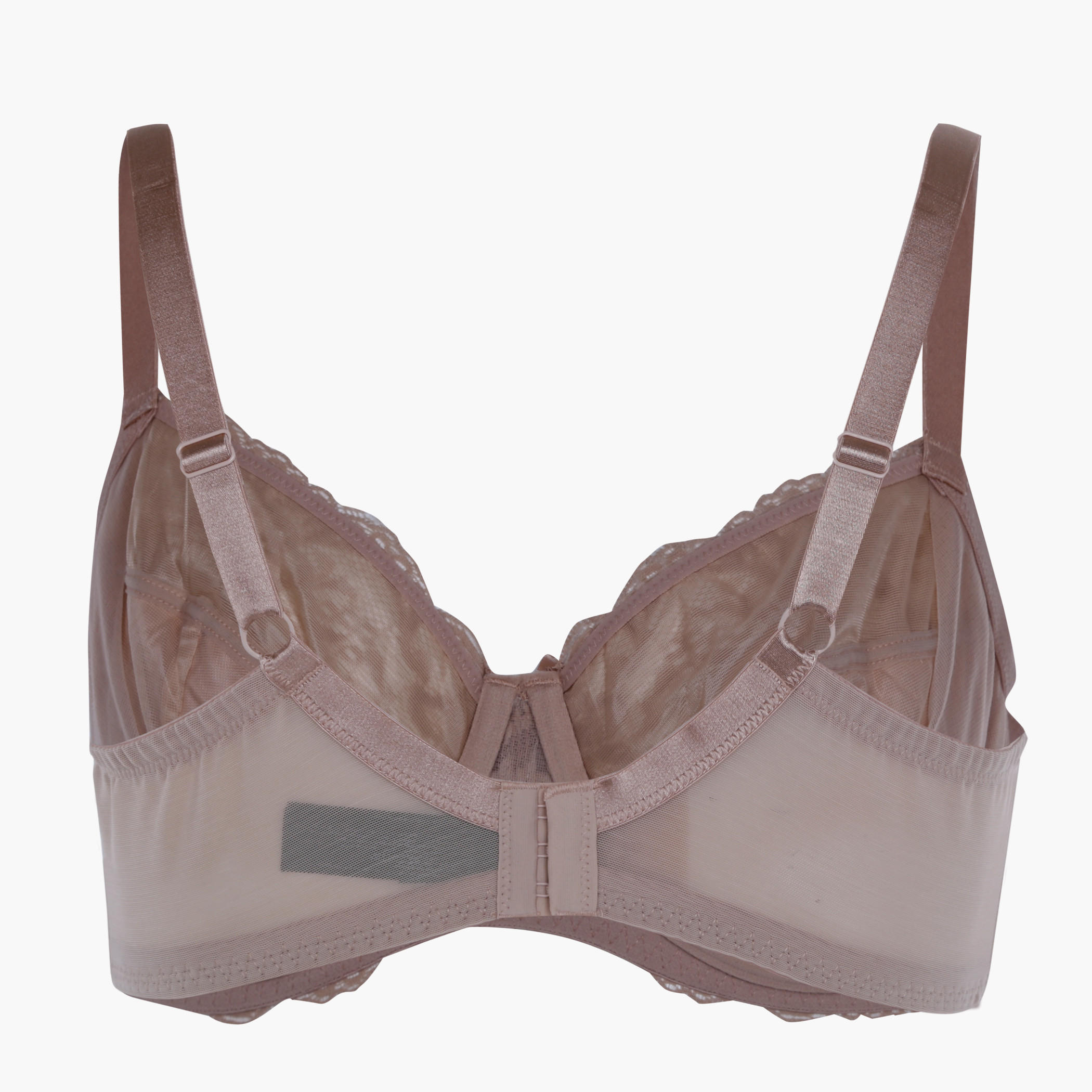 Plus Size Lace Strappy Underwire Bra-women-clothing-lingerie-bras-image-2