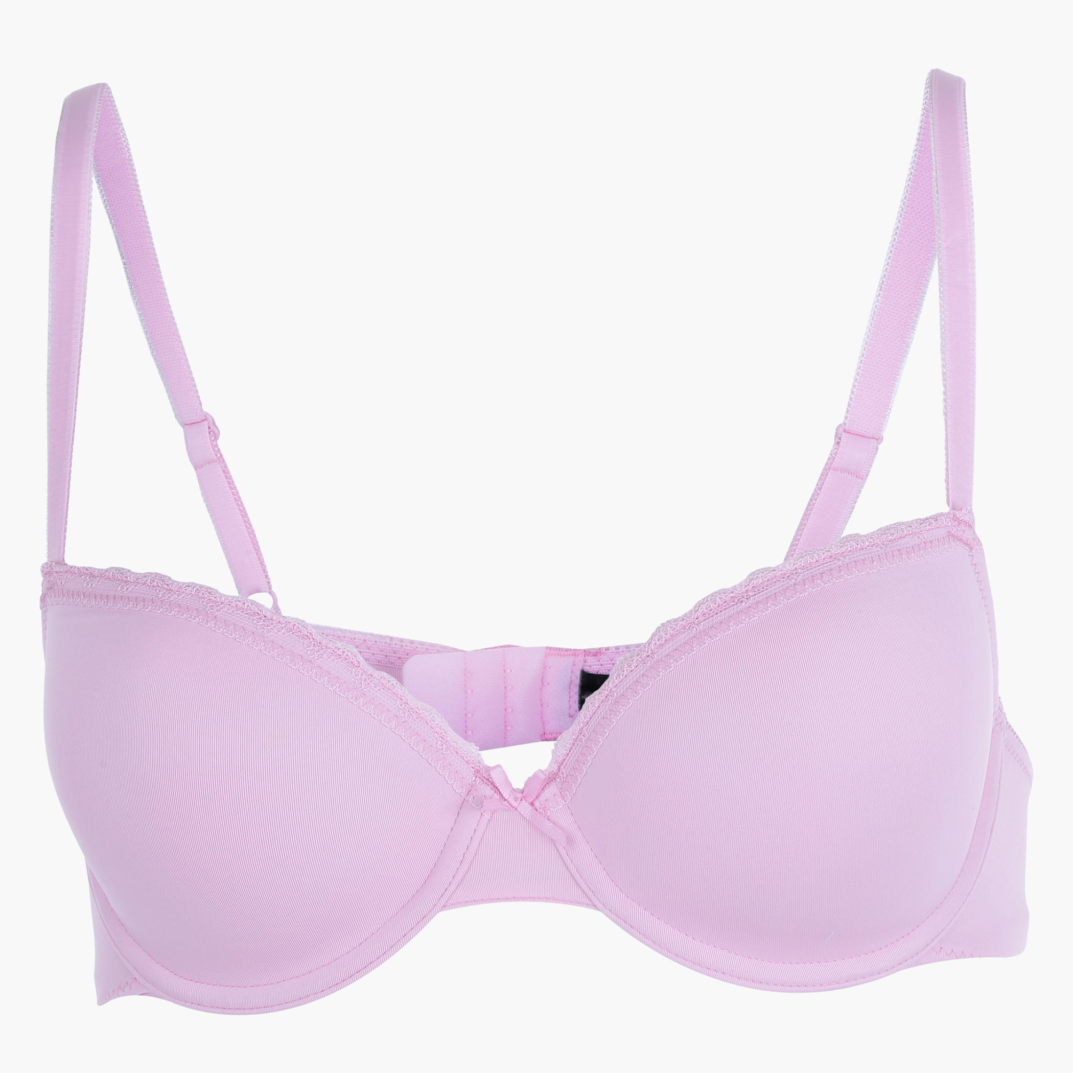 Solid and Printed Bras - Set of 2-women-clothing-lingerie-bras-image-1