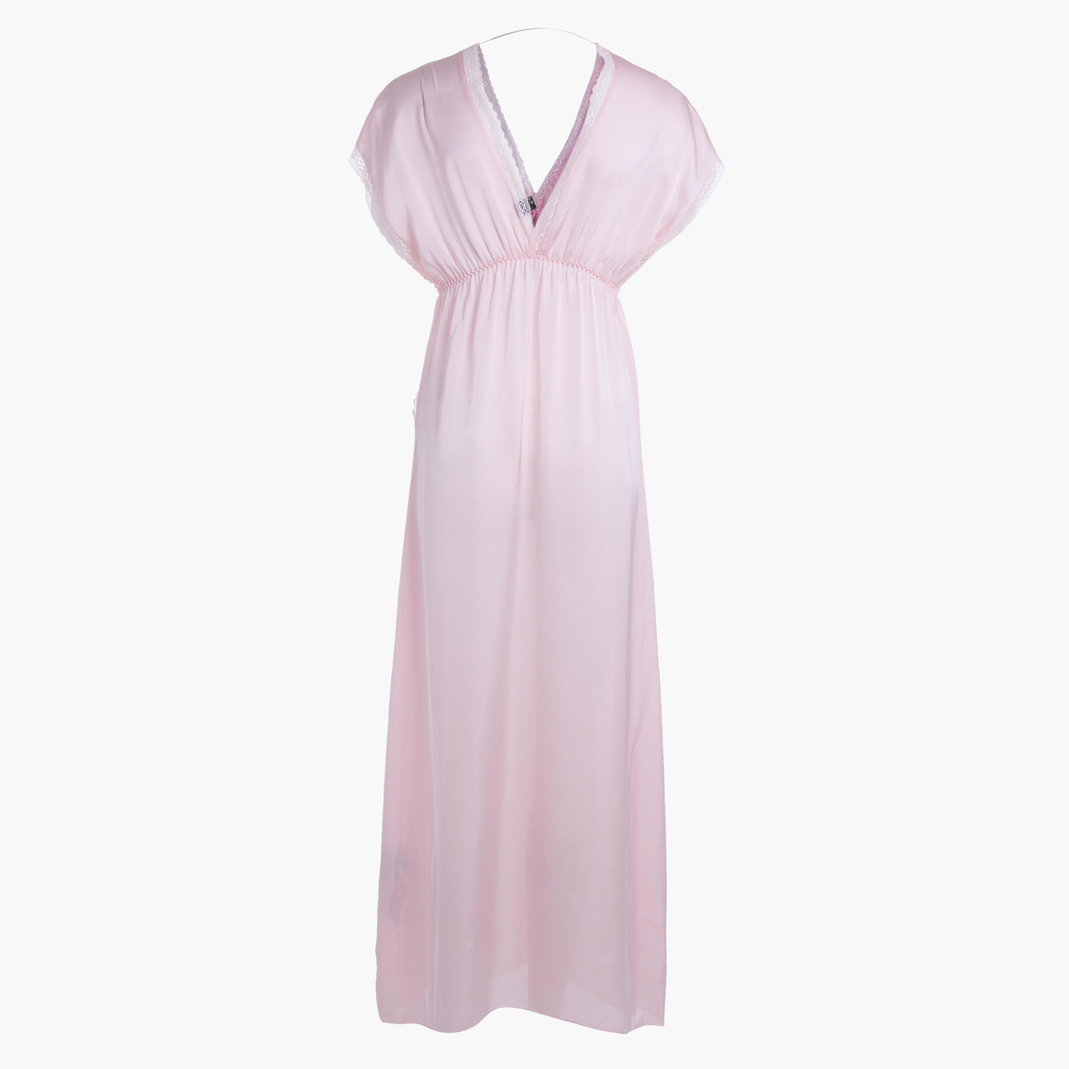Maxi Night Dress with V-Neck-women-clothing-nightwear-nighties-image-2