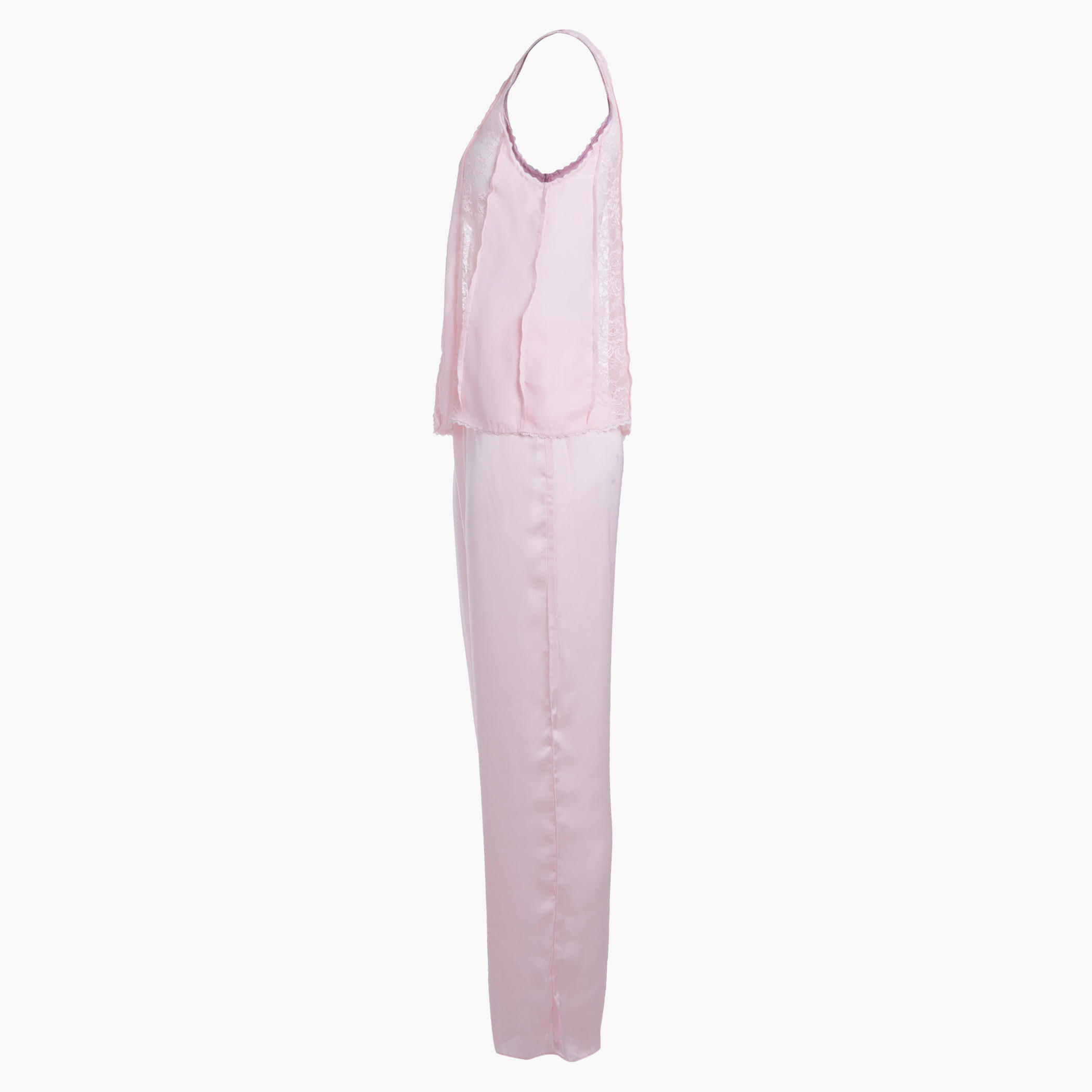 طقم بيجاما دانتيل دون أكمام-women-clothing-nightwear-pyjamas-longsets-image-4