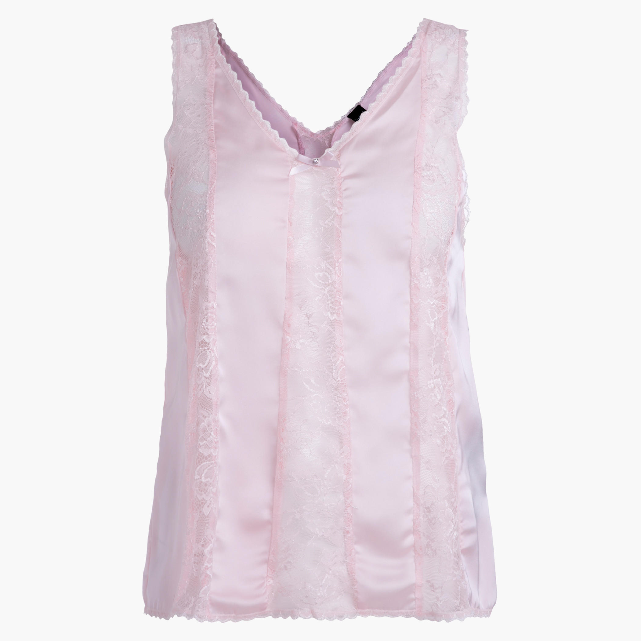 طقم بيجاما دانتيل دون أكمام-women-clothing-nightwear-pyjamas-longsets-image-4