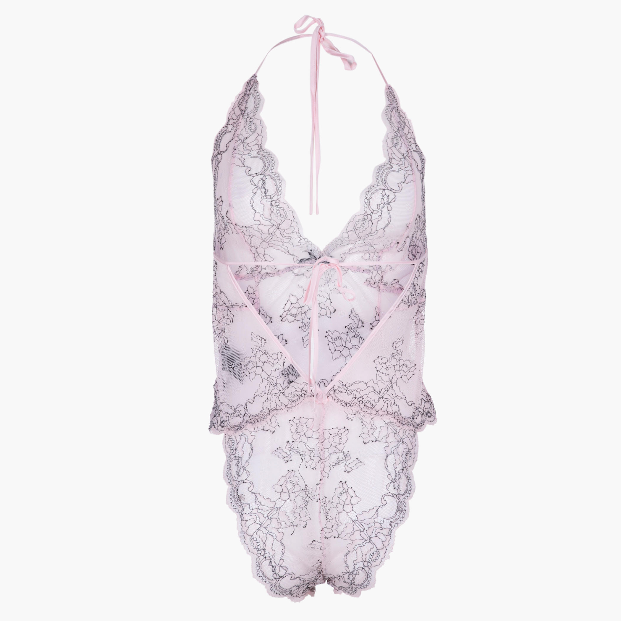 Sleeveless Lace Teddy-women-clothing-lingerie-babydollsandbodysuits-image-2