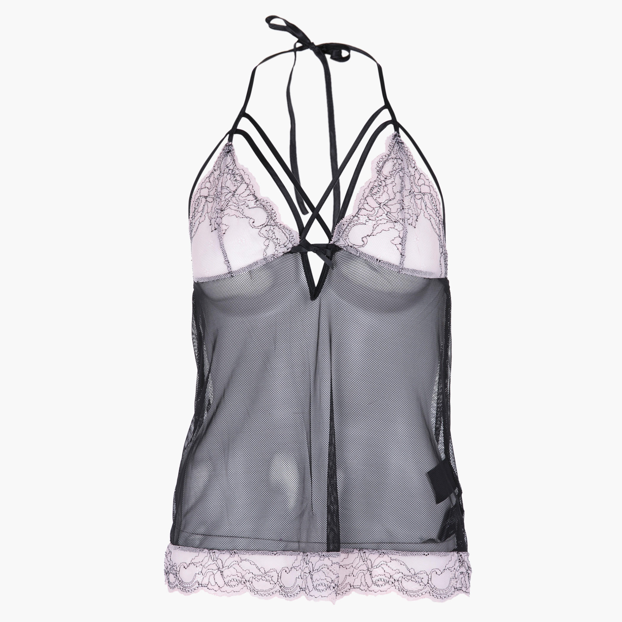 Mesh Pajama Set-women-clothing-nightwear-nighties-image-4
