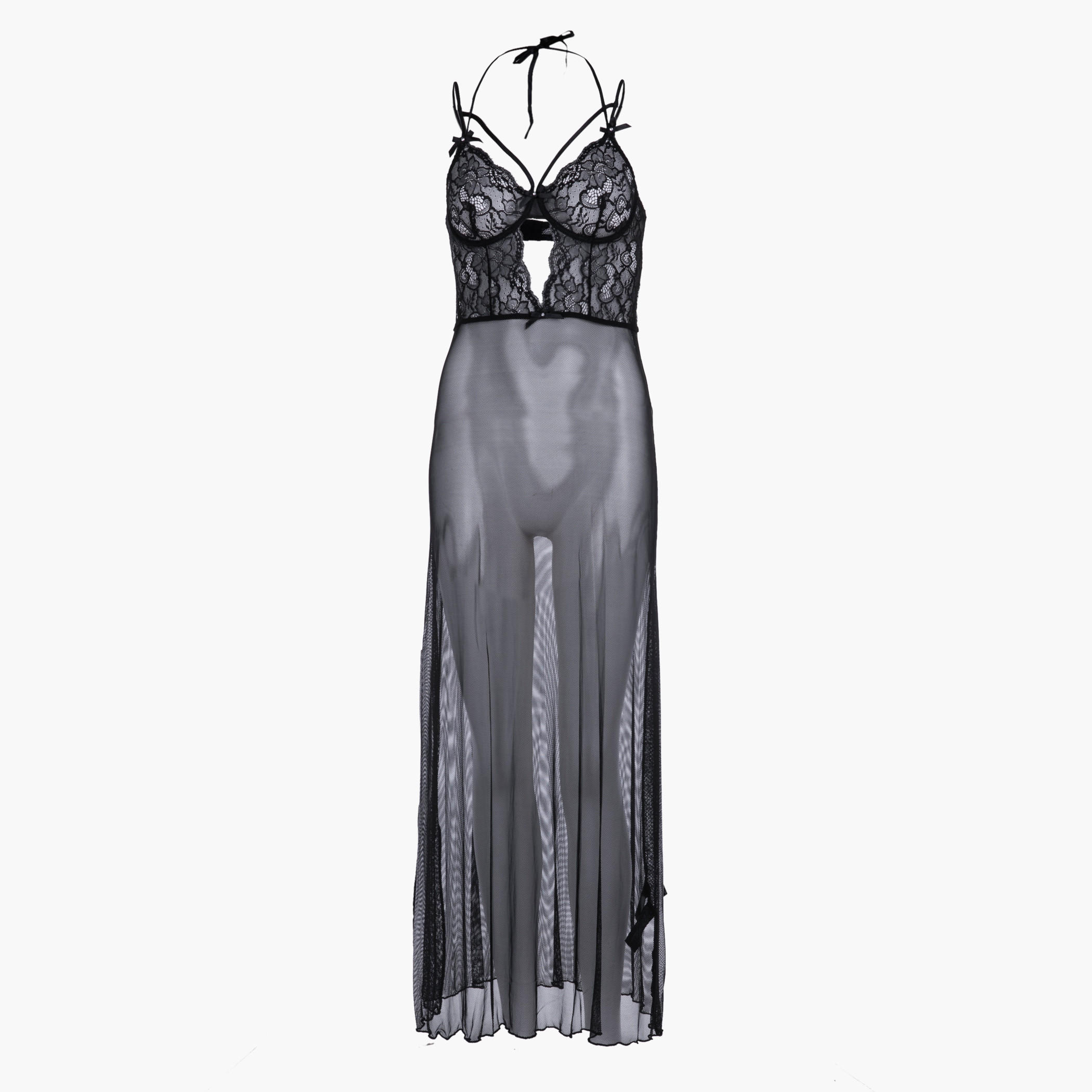 Mesh Maxi Night Dress with Thong-women-clothing-lingerie-babydollsandbodysuits-image-4