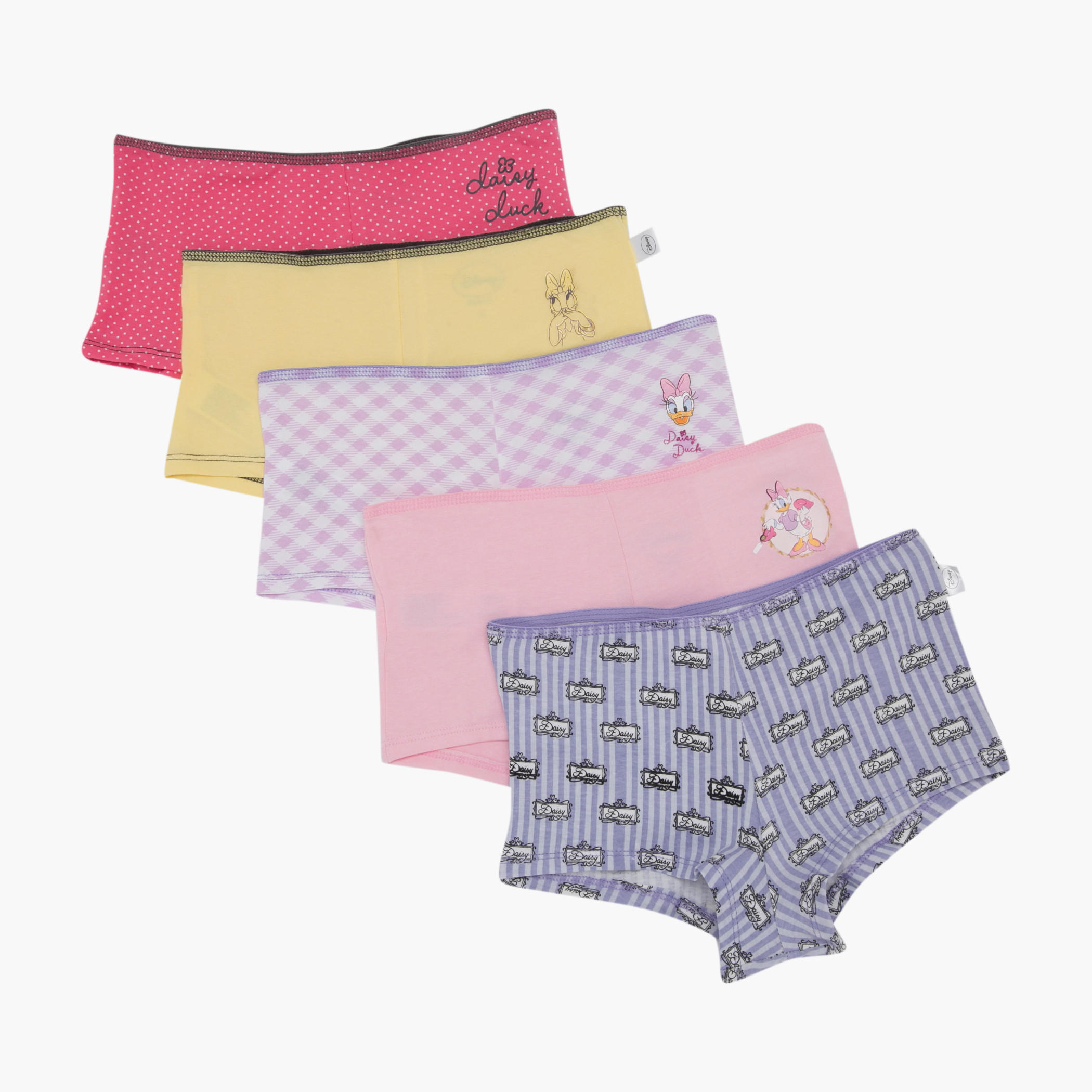 Daisy Duck Printed Briefs - Set of 5-women-clothing-lingerie-panties-image-3
