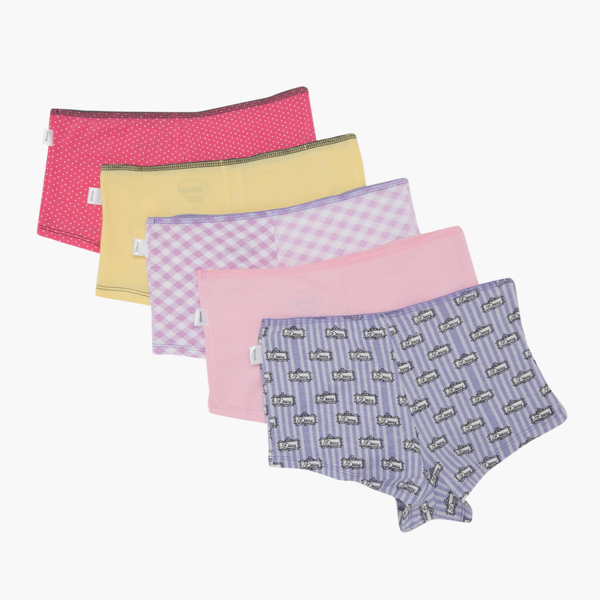 Daisy Duck Printed Briefs - Set of 5-women-clothing-lingerie-panties-image-2