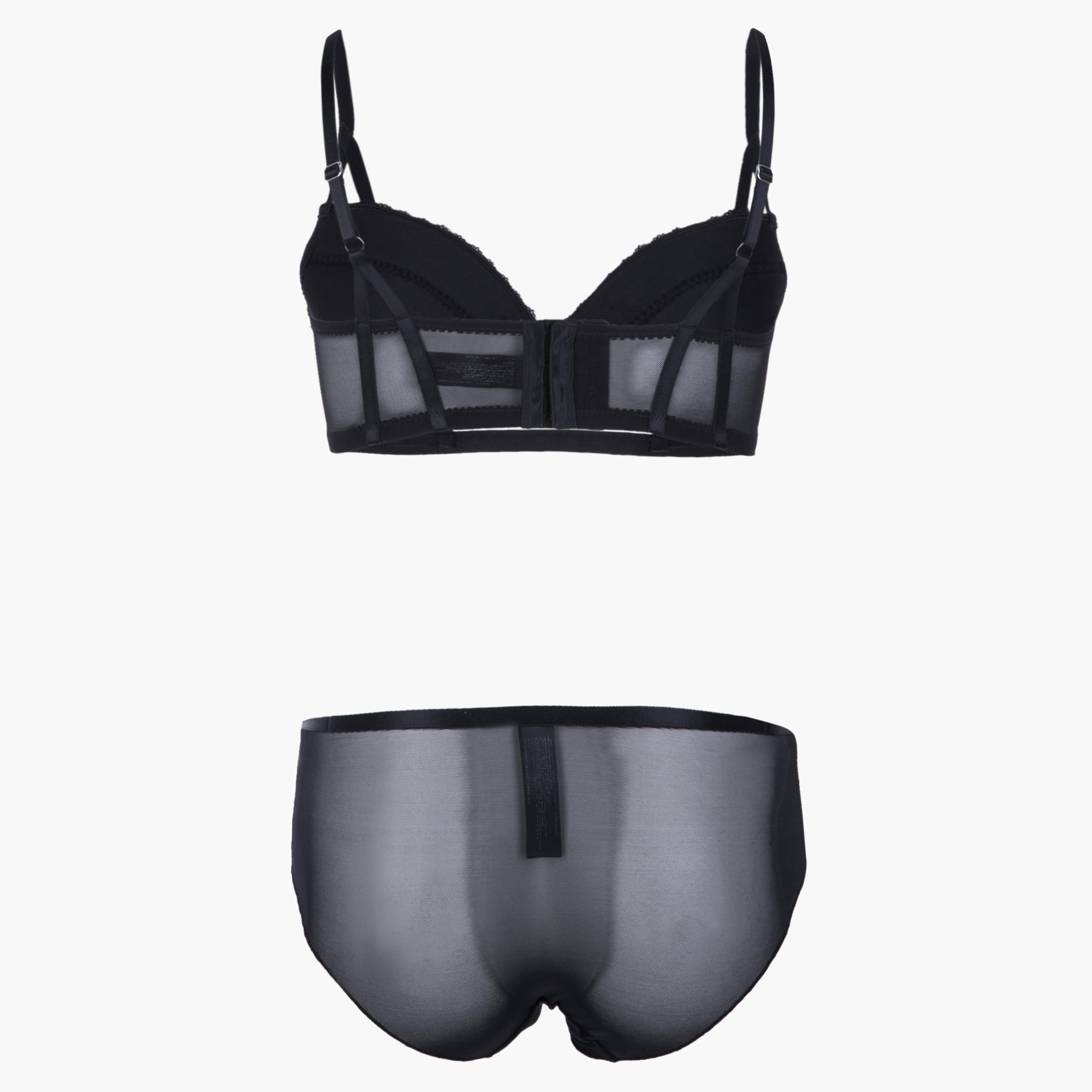 Lace Demi Bra and Underwear Set-women-clothing-lingerie-lingeriesets-image-2