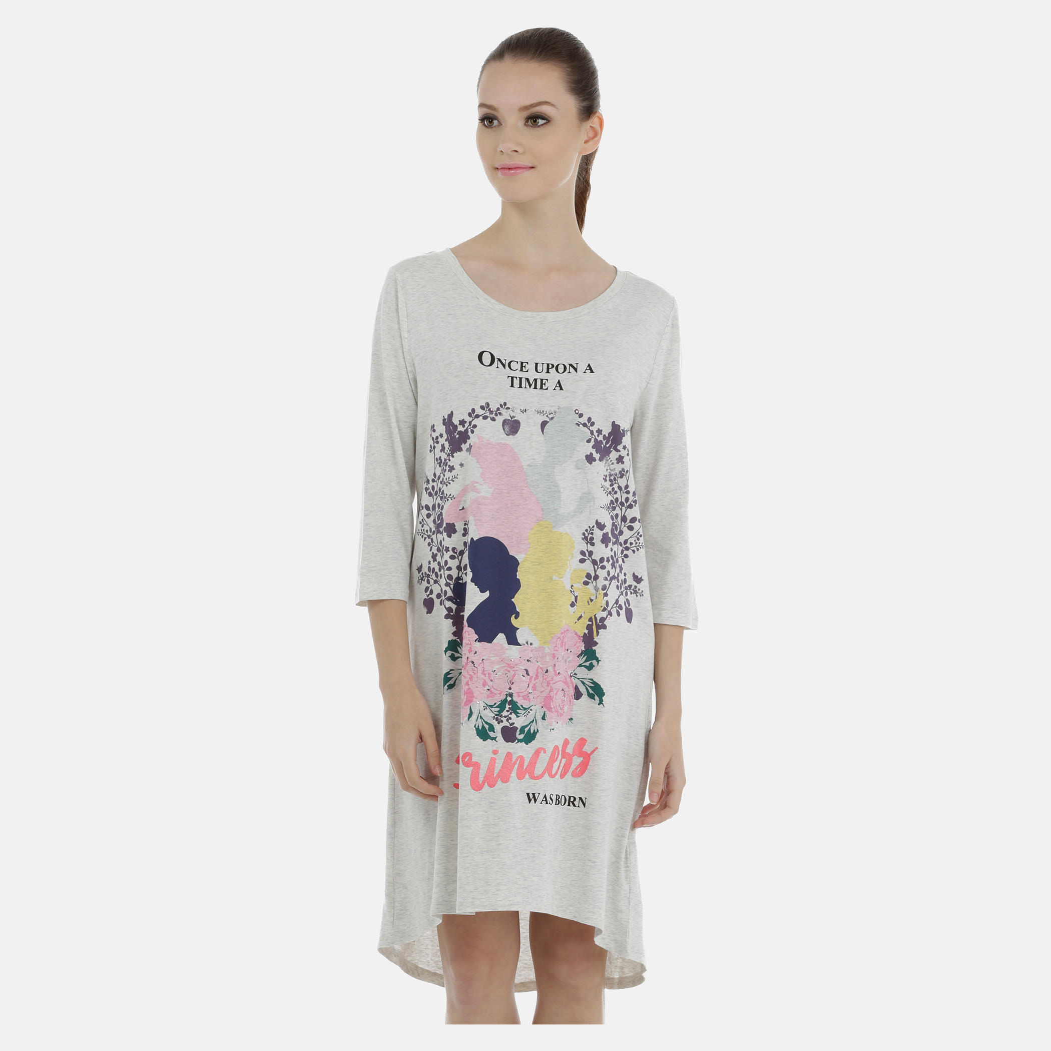 Princess Printed Sleep Dress-women-clothing-nightwear-nighties-image-5