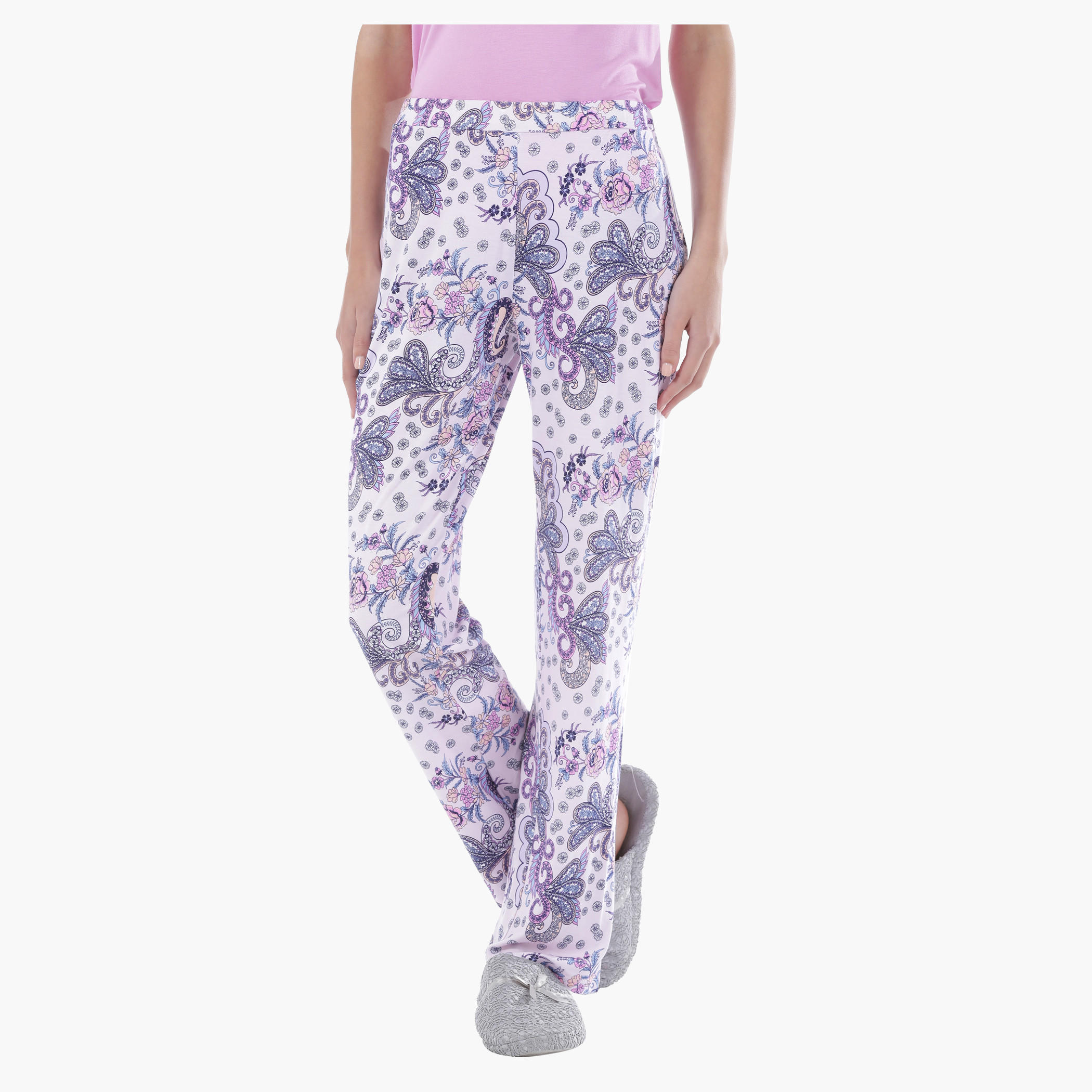 Printed Pajama Set-women-clothing-nightwear-pyjamas-longsets-image-5