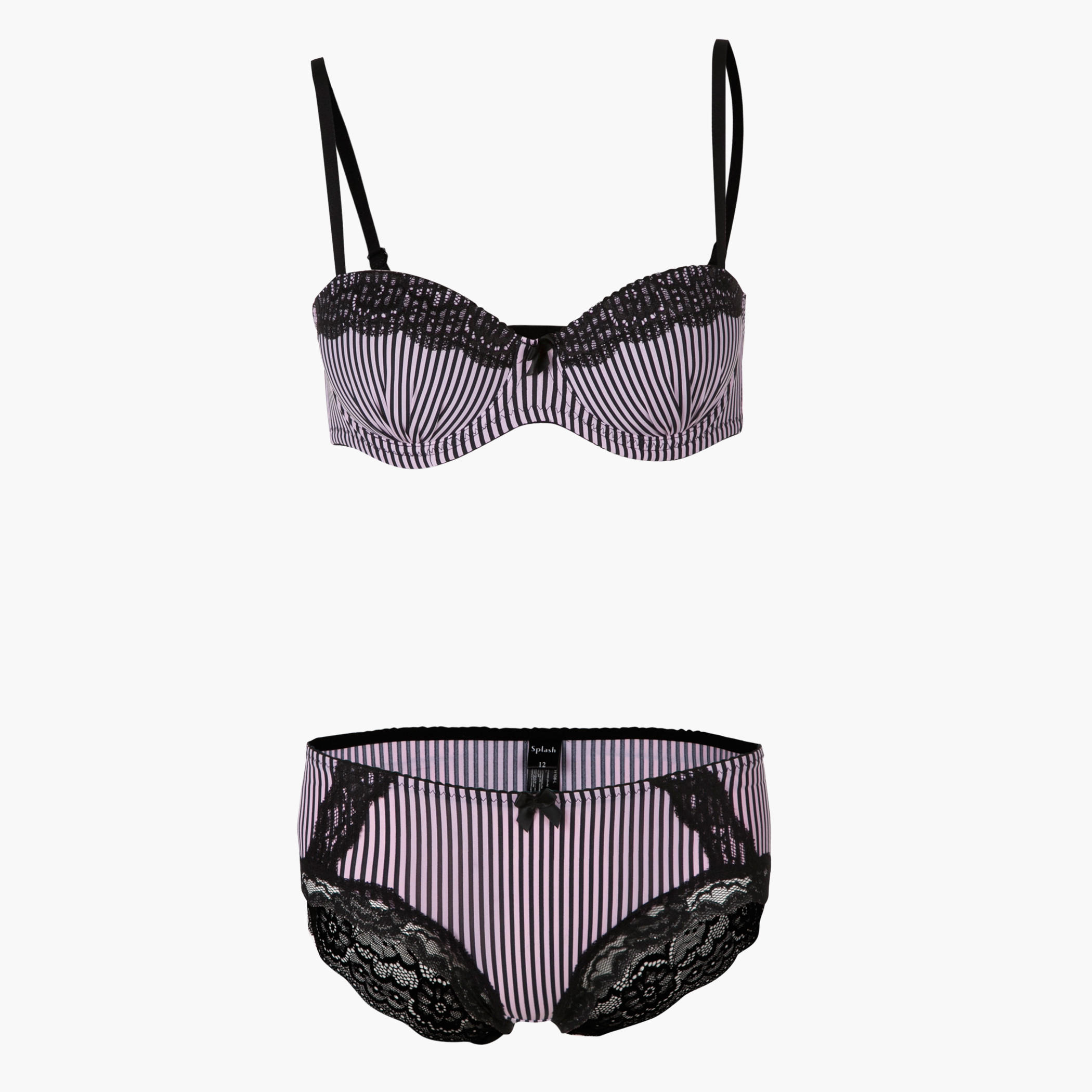 Striped Balconette Bra and Panty Set-women-clothing-lingerie-lingeriesets-image-5