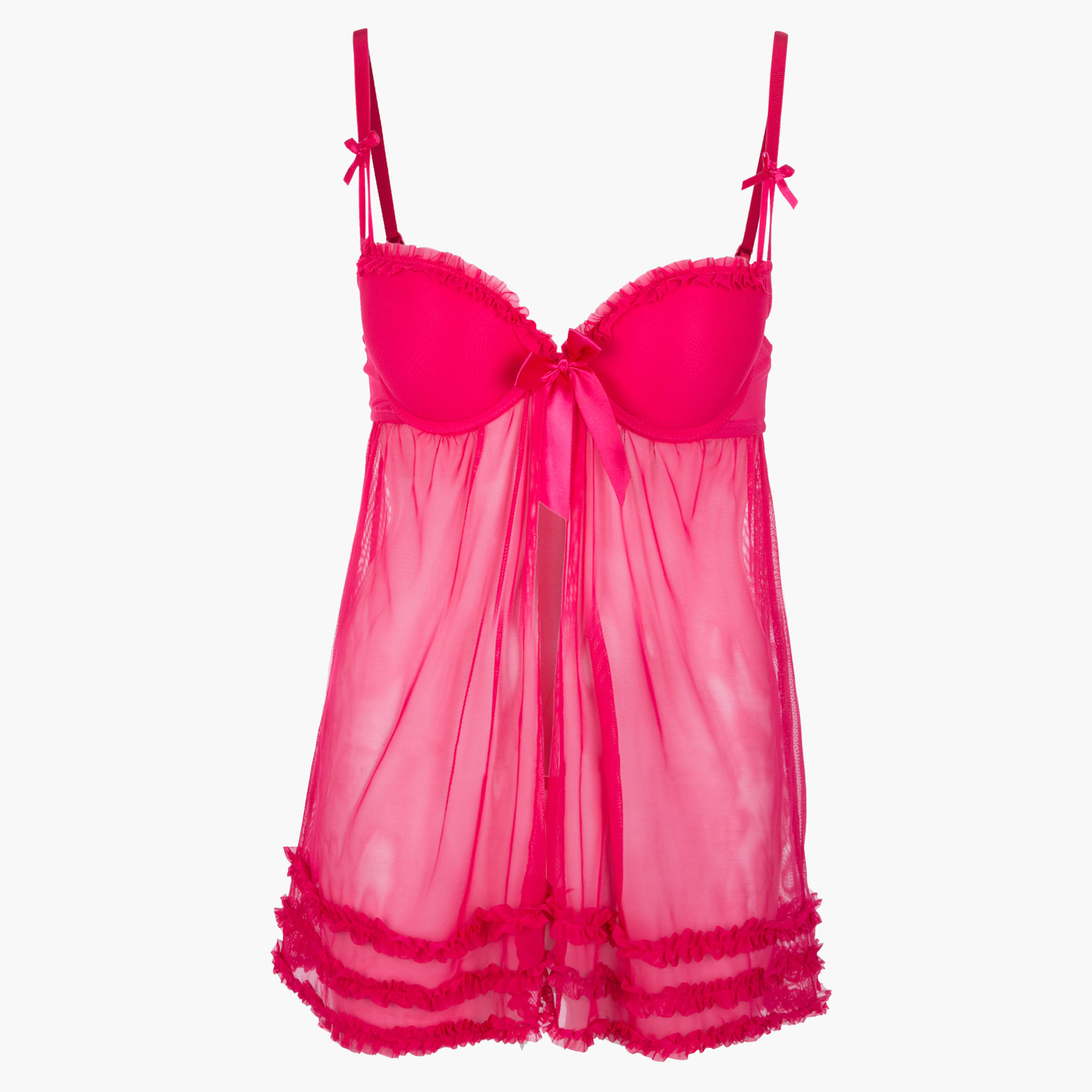 Solid Color Babydoll Set-women-clothing-lingerie-babydollsandbodysuits-image-9