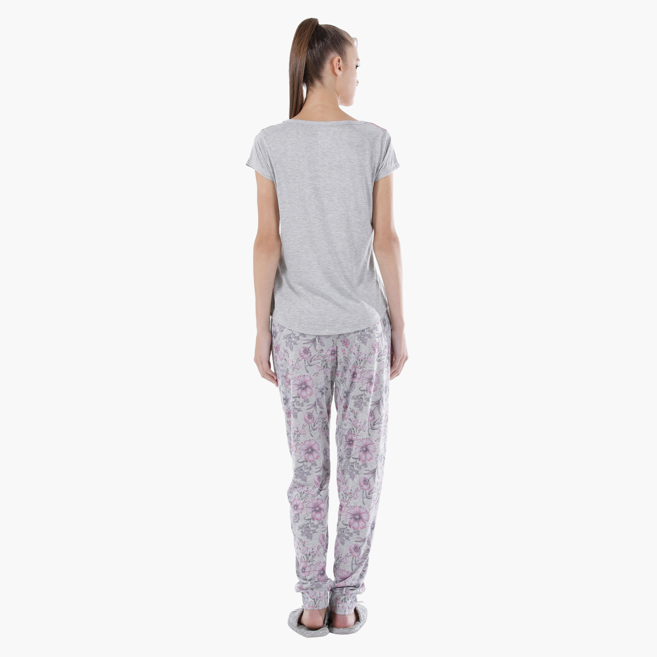 طقم بيجاما محبوك-women-clothing-nightwear-pyjamas-longsets-image-4