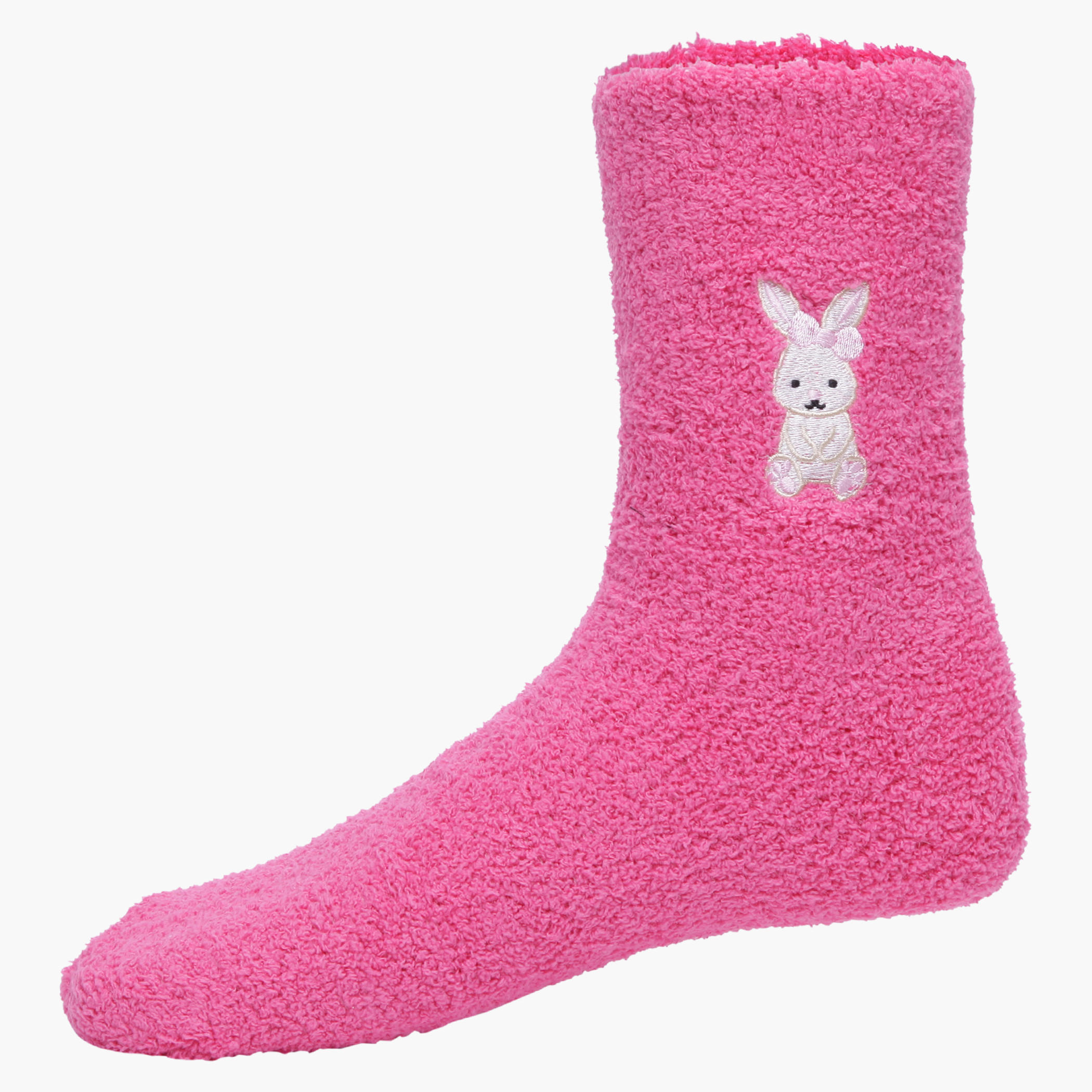Bunny Applique Socks-women-socksandstockings-image-1