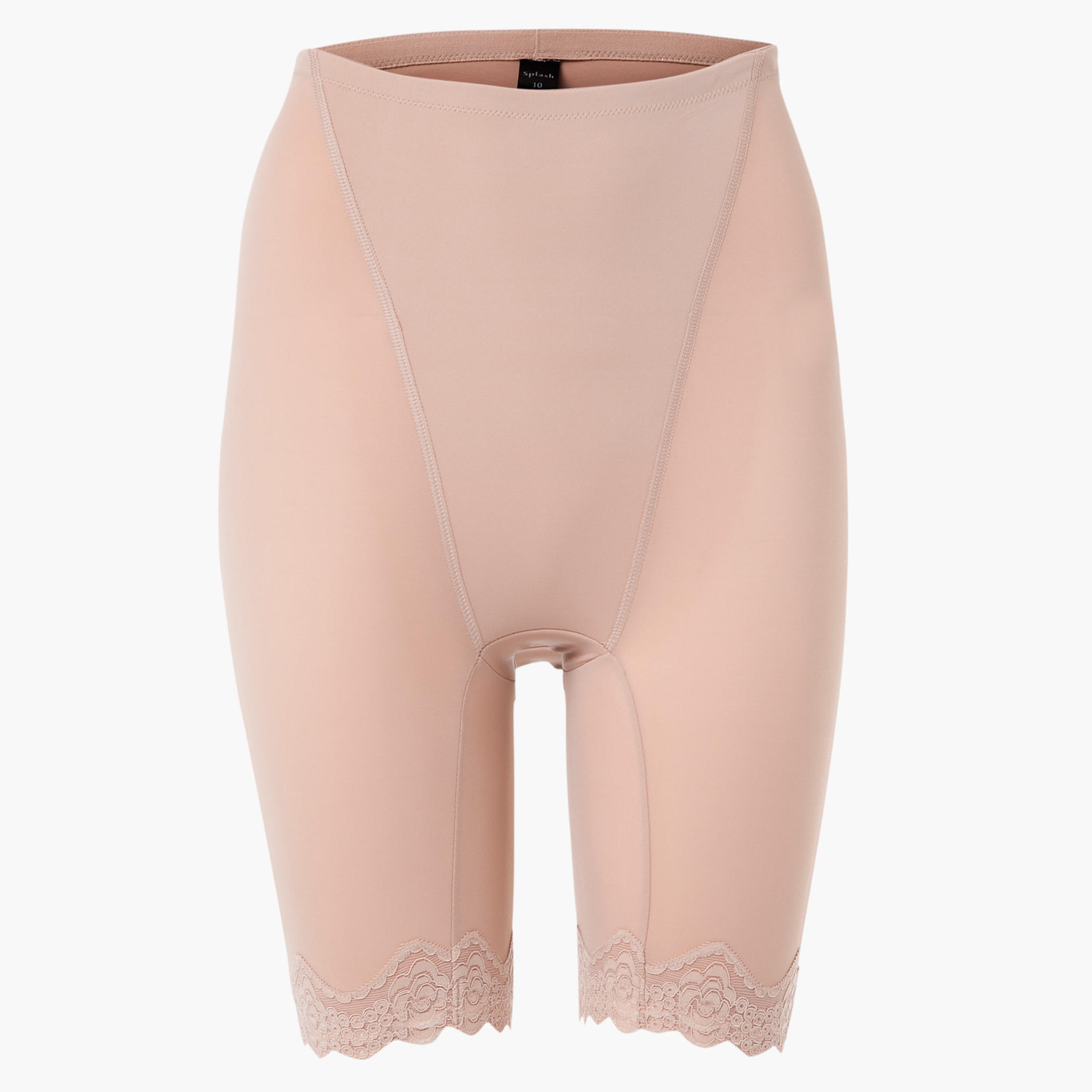 Long Leg Shapewear Panty with High Waist-women-clothing-lingerie-shapewear-image-1