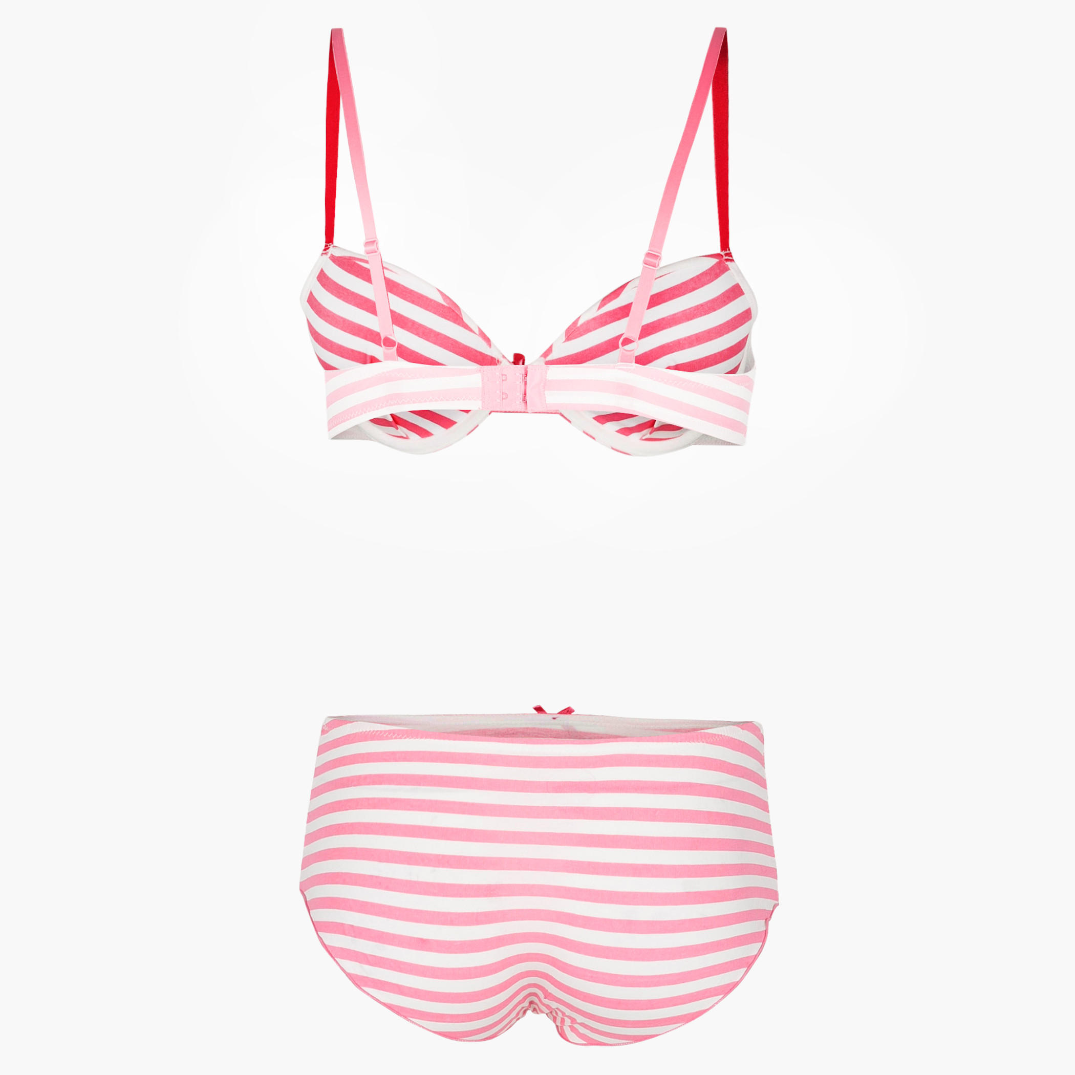 Plunge Balconette Bra and Underwear Set-women-clothing-lingerie-lingeriesets-image-1