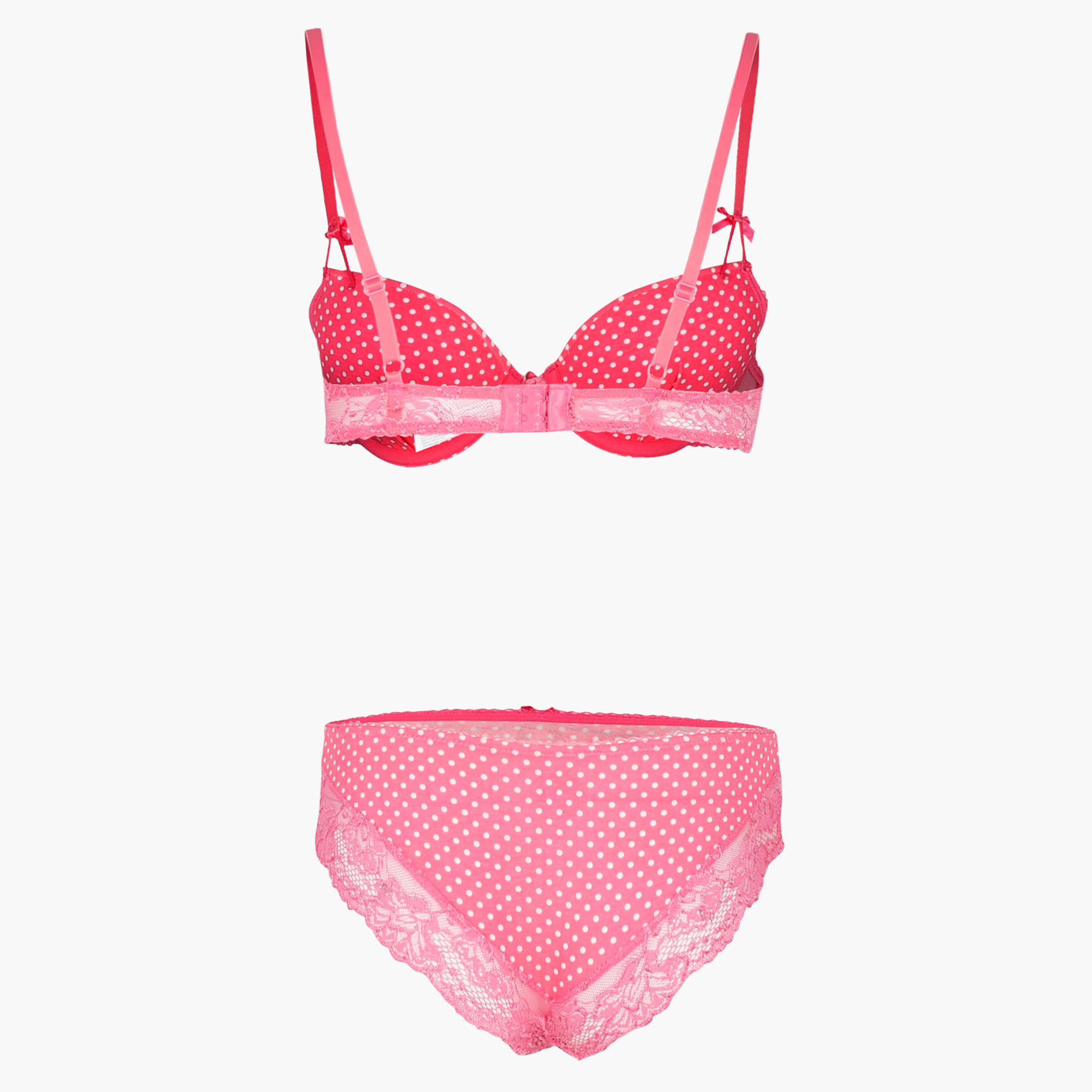 Plunge Balconette Bra and Underwear Set-women-clothing-lingerie-lingeriesets-image-1