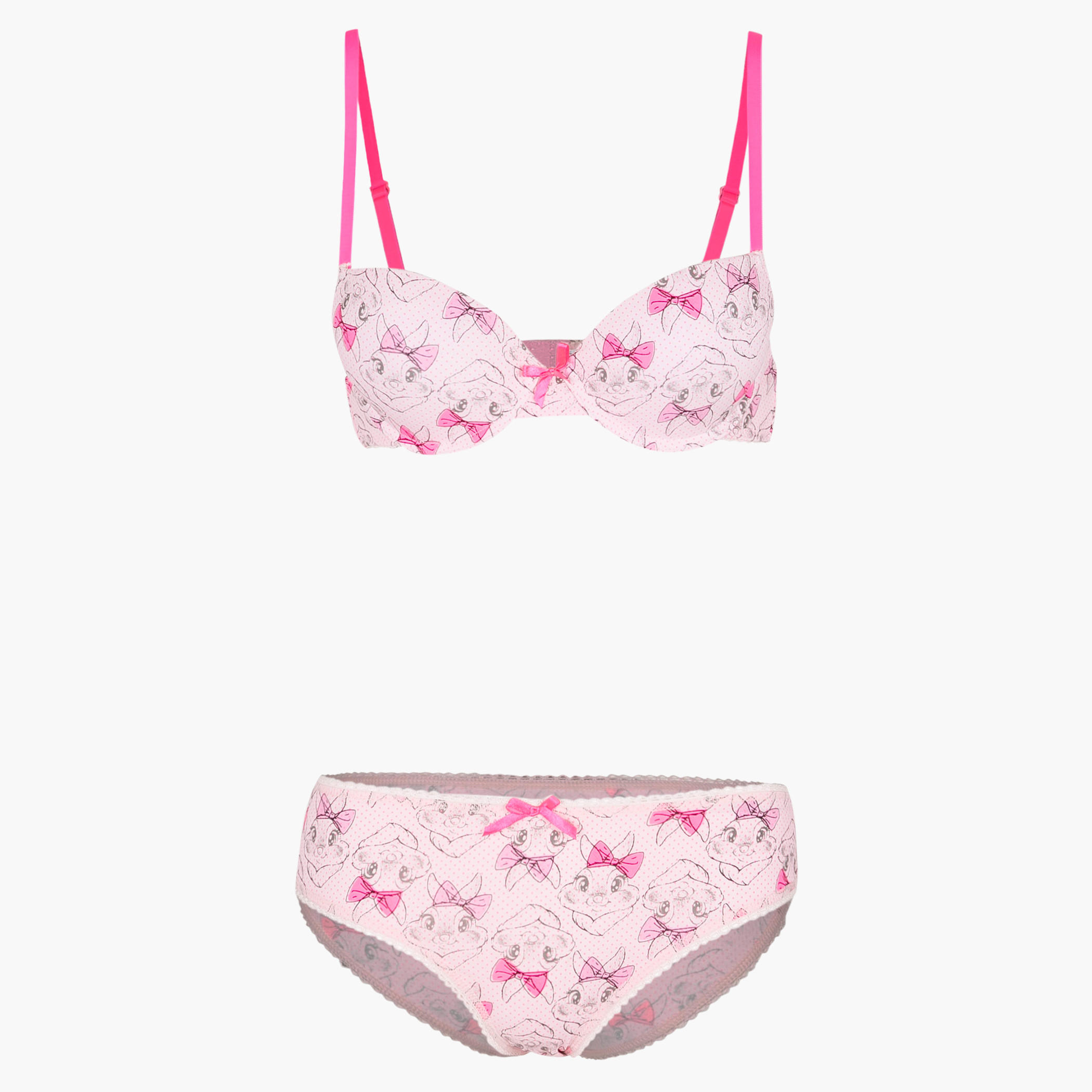 Plunge Bra and Underwear Set -women-clothing-lingerie-lingeriesets-image-2