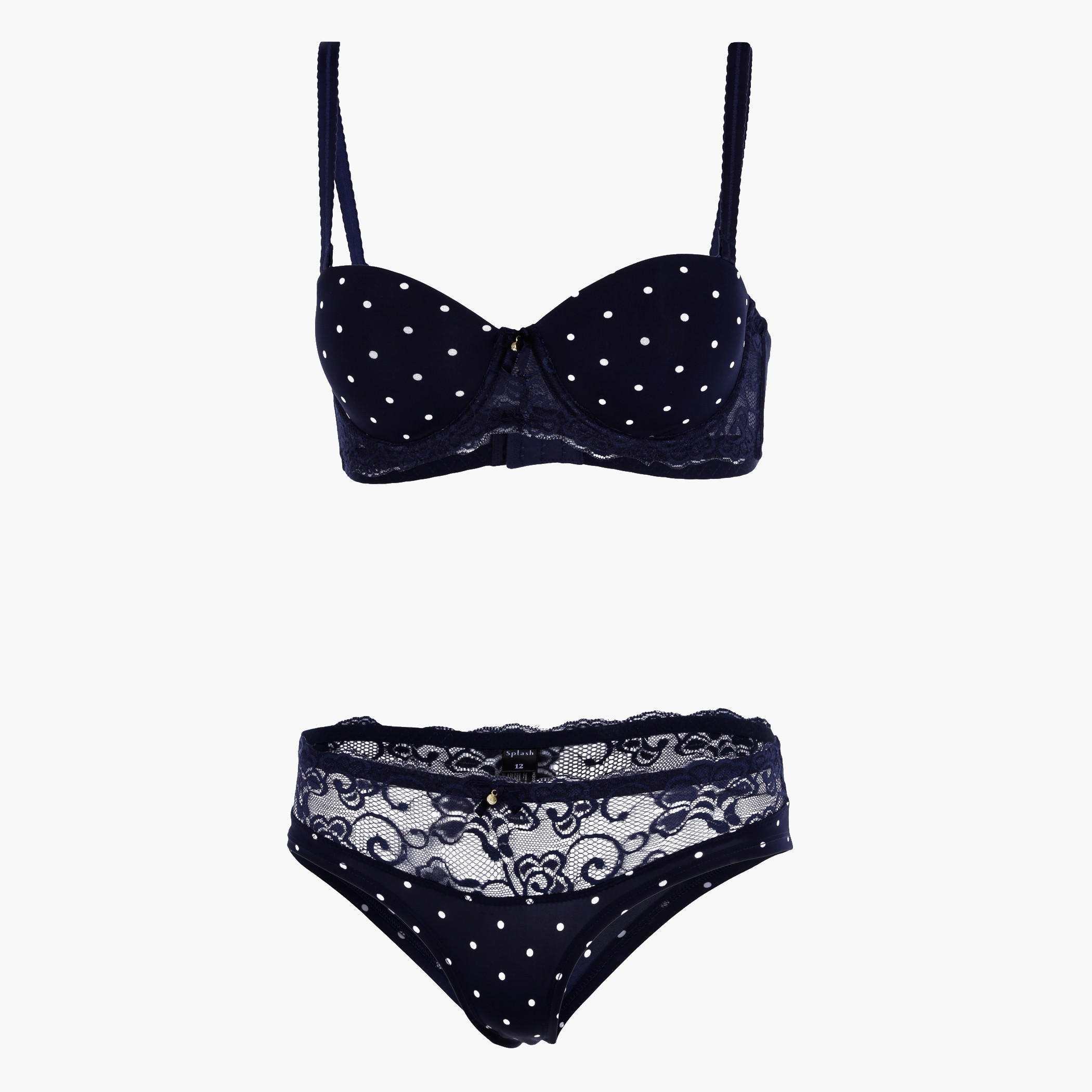 Polka Dots Bra and Panty Set-women-clothing-lingerie-lingeriesets-image-1