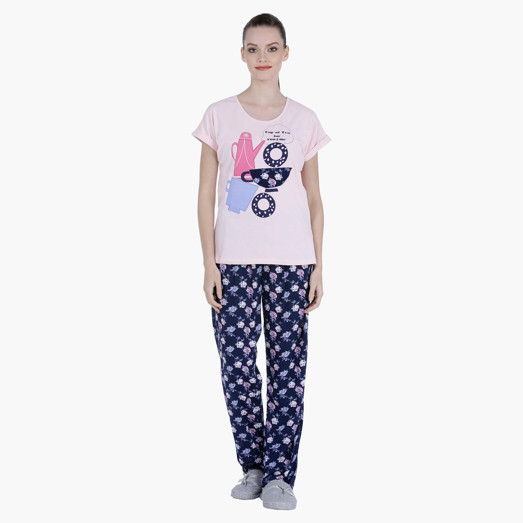 طقم بيجاما بطبعات-women-clothing-nightwear-pyjamas-longsets-image-5