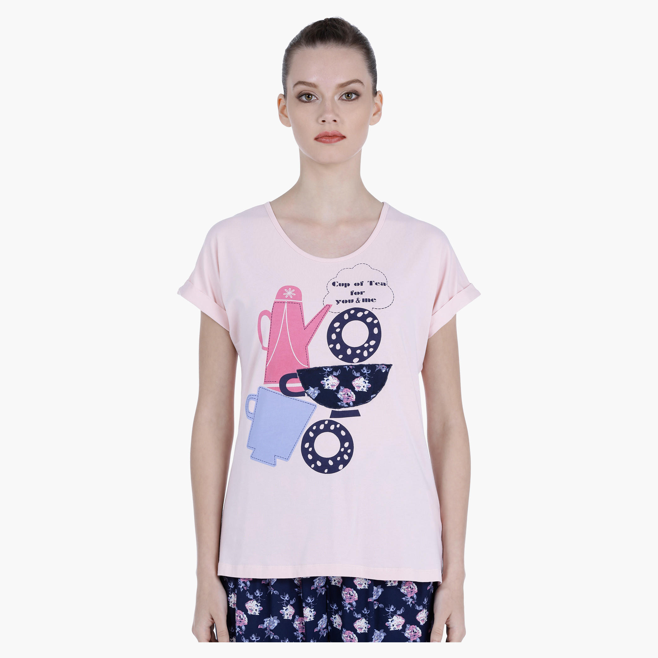 Printed Pajama Set-women-clothing-nightwear-pyjamas-longsets-image-4