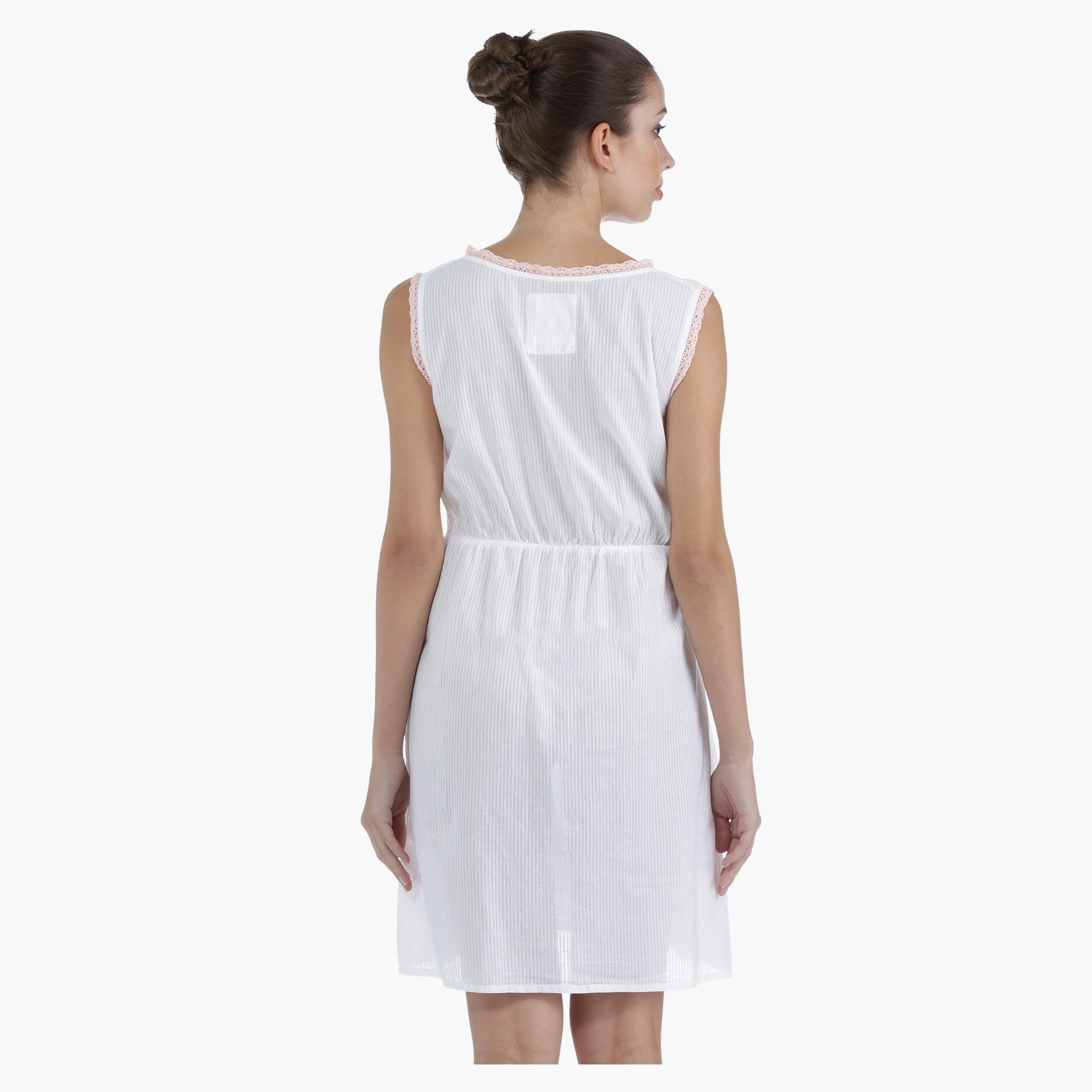 Short Cotton Nightdress-women-clothing-nightwear-nighties-image-4