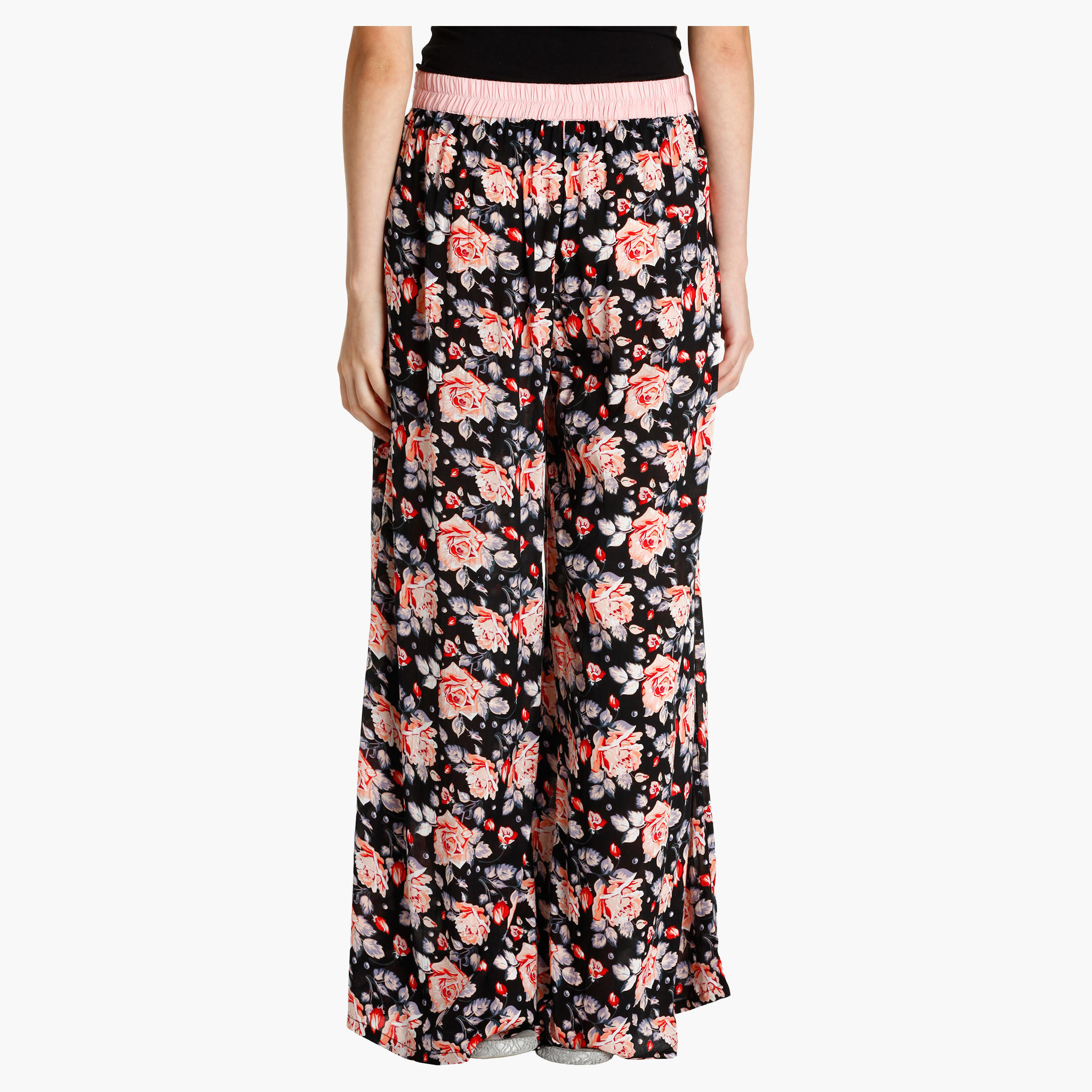 بنطال بيجاما بخصر مطّاطي وطبعات-women-clothing-nightwear-pyjamas-bottoms-image-4
